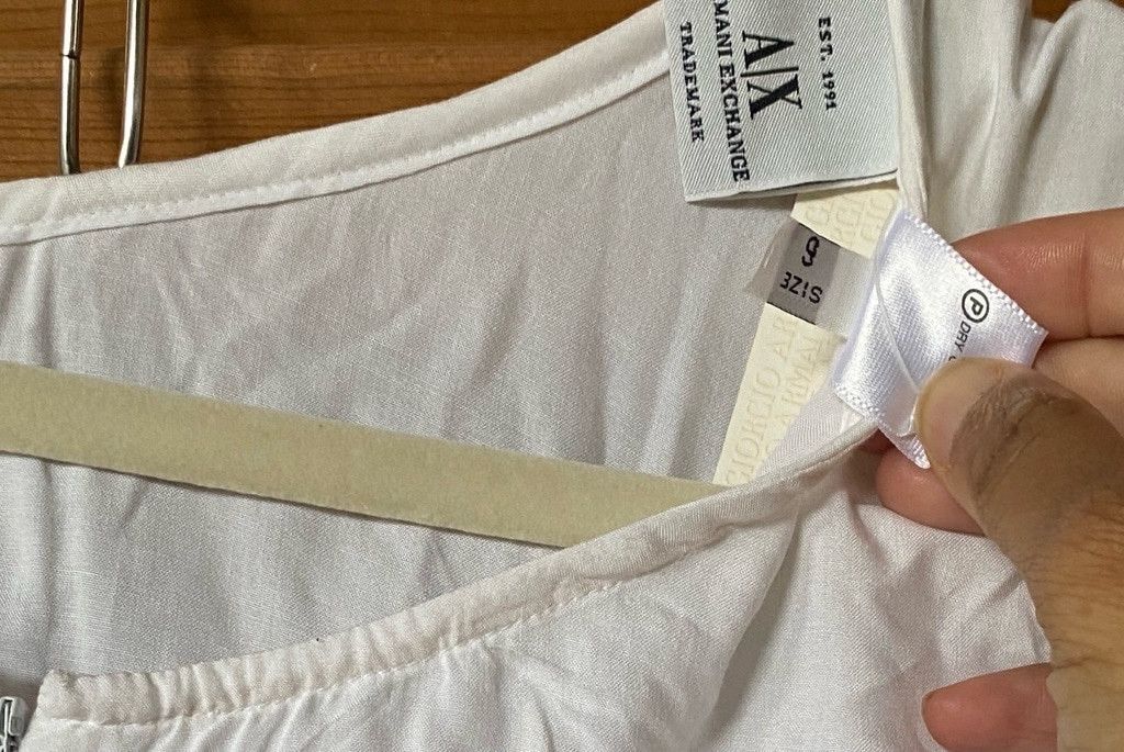 Armani Exchange Women's A|X Armani Exchange White Cape/Poncho Size 6 Size M / US 6-8 / IT 42-44 - 3 Thumbnail