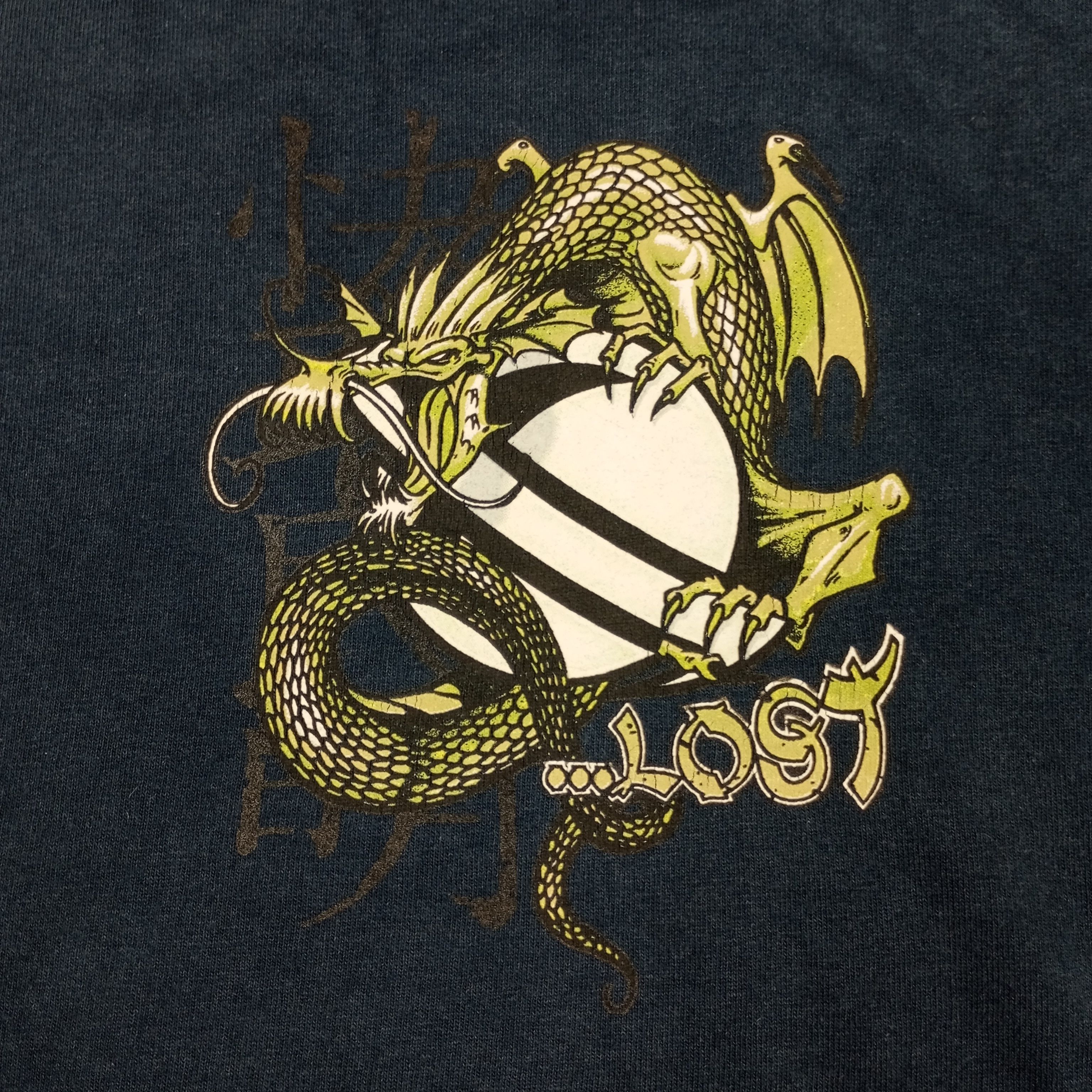 Lost Enterprises × Vintage Lost Skater Style Dragon Design Long Sleeve Tshirt Size US L / EU 52-54 / 3 - 2 Thumbnail