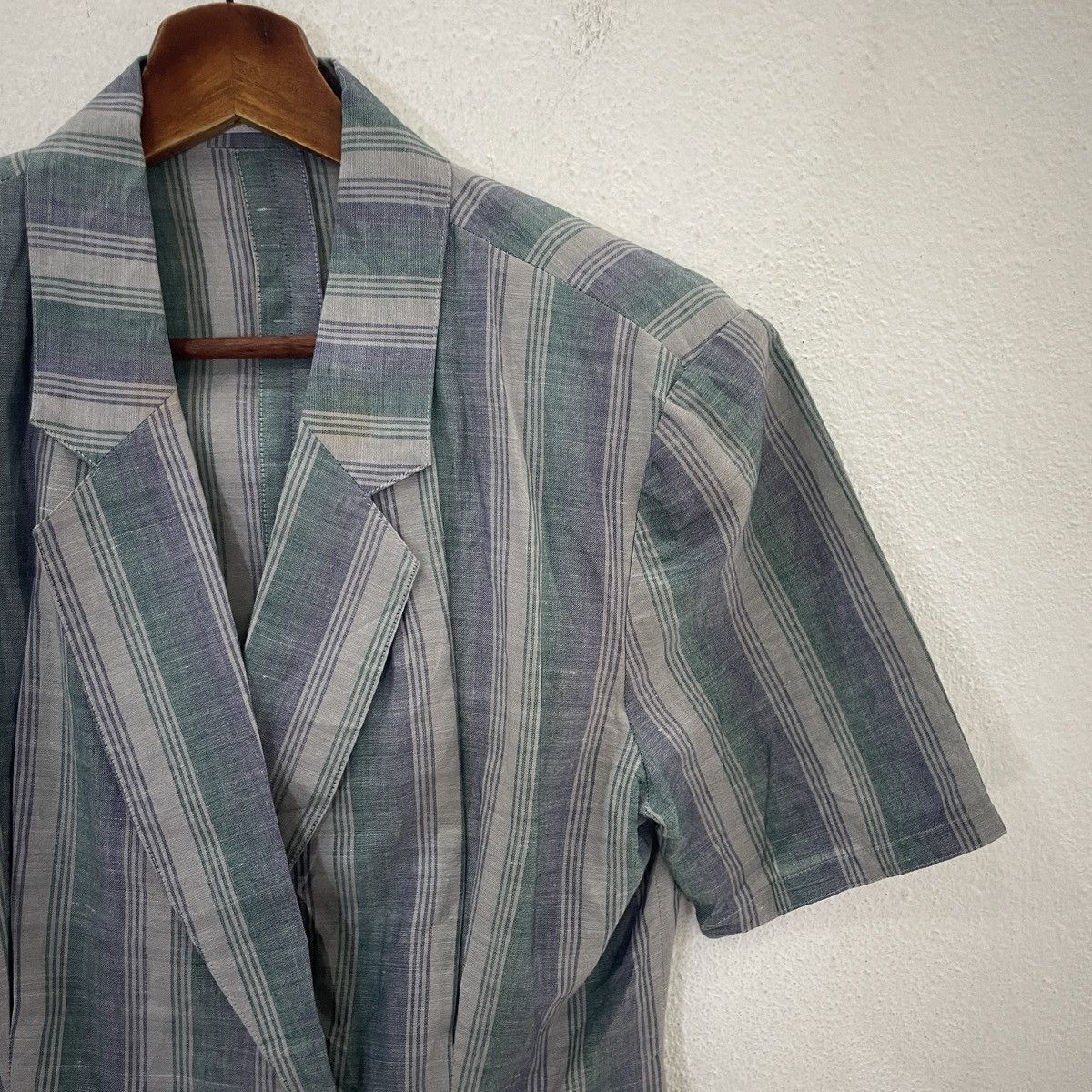 Aquascutum × Japanese Brand Vintage Aquasqutum Tweed Jacket Size M / US 6-8 / IT 42-44 - 2 Thumbnail