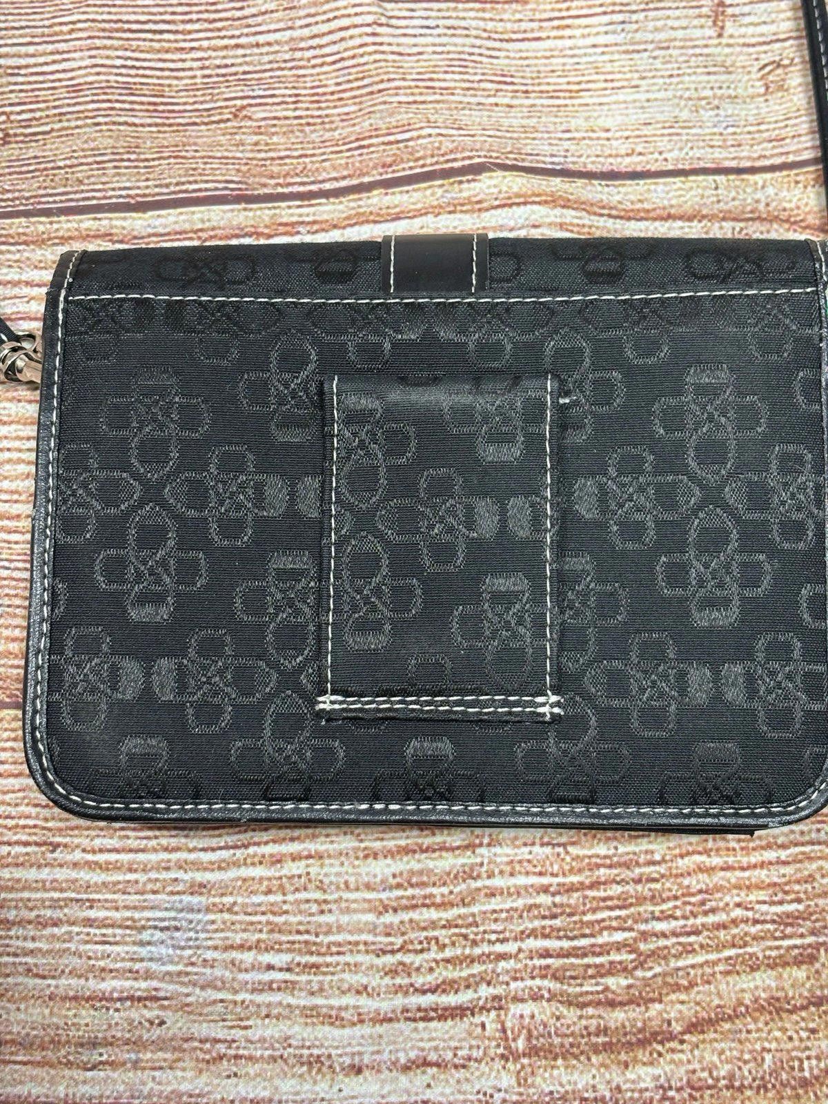Croft & Barrow Croft & Barrow Black Floral Pattern Crossbody Bag NWOT Size ONE SIZE - 5 Thumbnail