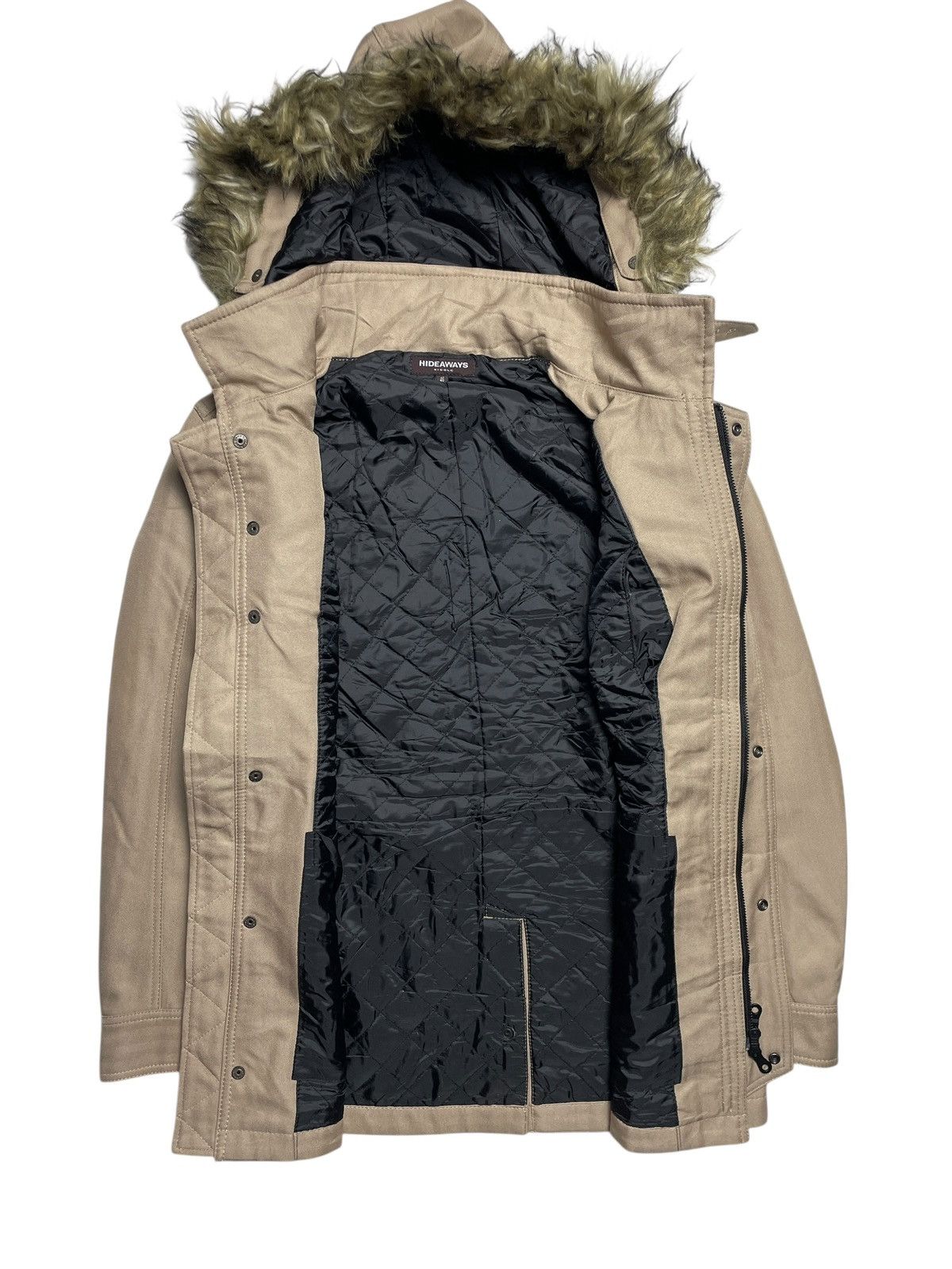BUFFALO BOBS 2000’s Hideaways Nicole - Apocalypse Style Fur Parka Jacket Size US M / EU 48-50 / 2 - 3 Thumbnail