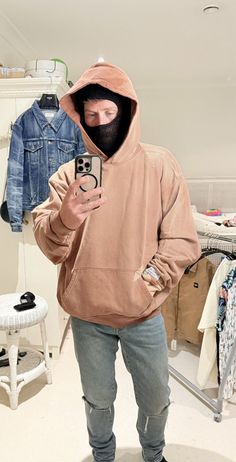 Rick Owens SS24 Rick Owens Lido balaclava grail skull hat Size ONE SIZE - 5 Thumbnail