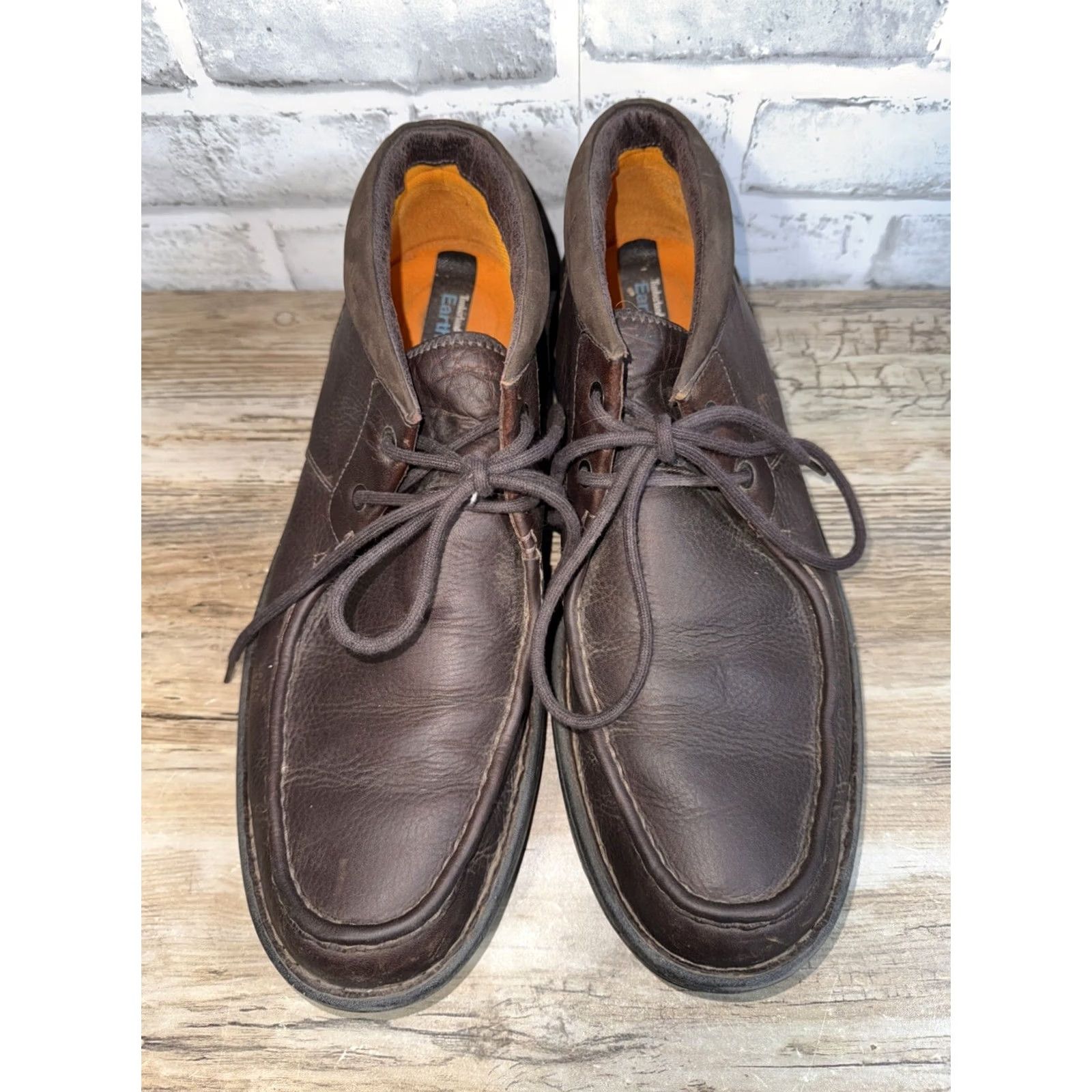 Timberland Timberland Earthkeepers Brown Leather Chukka Boots Mens 11.5 Size US 12 / EU 45 - 5 Thumbnail