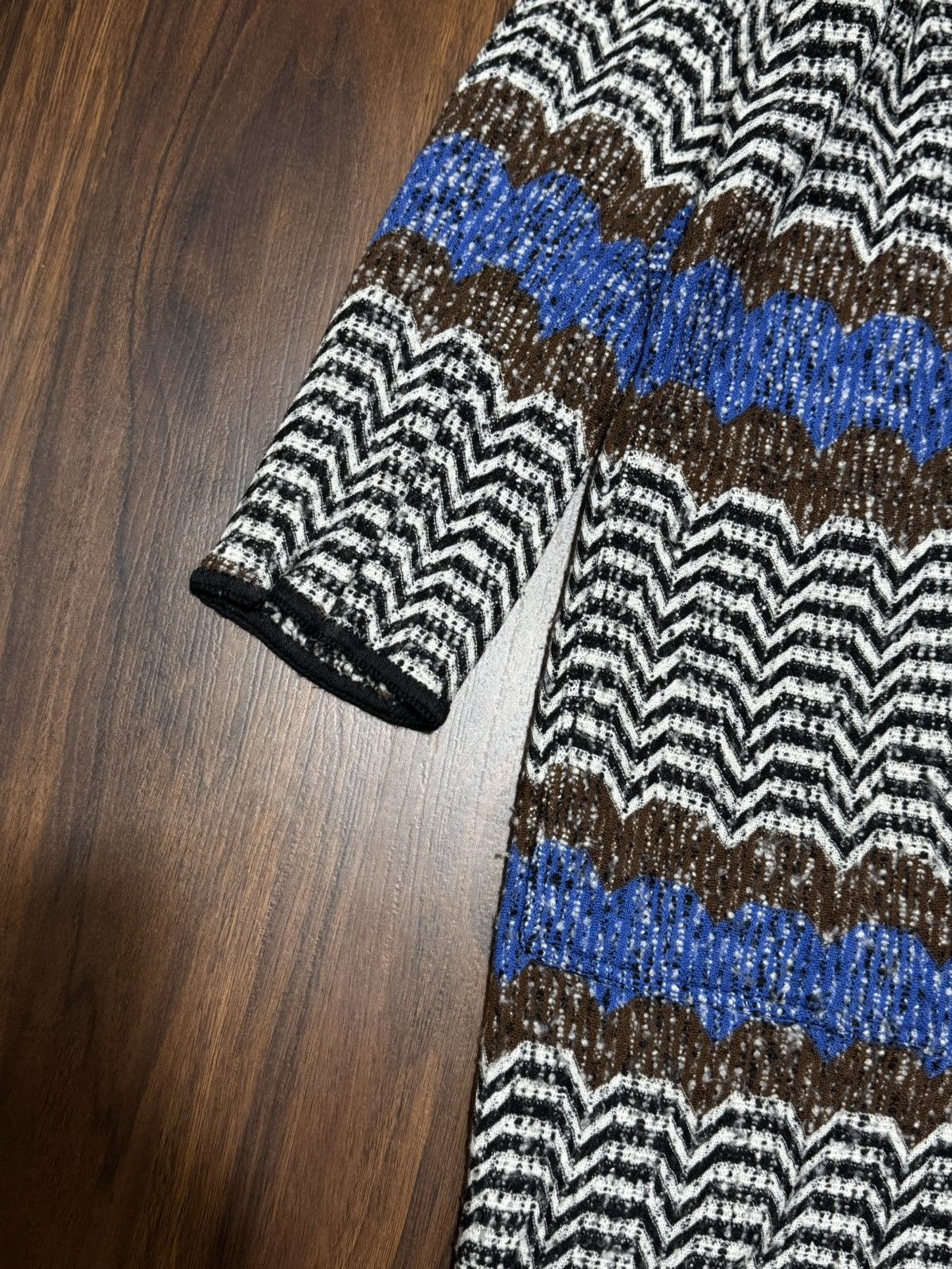 Missoni MISSONI ZIG ZAG CHEVRON LONG CARDIGAN Size M / US 6-8 / IT 42-44 - 4 Thumbnail