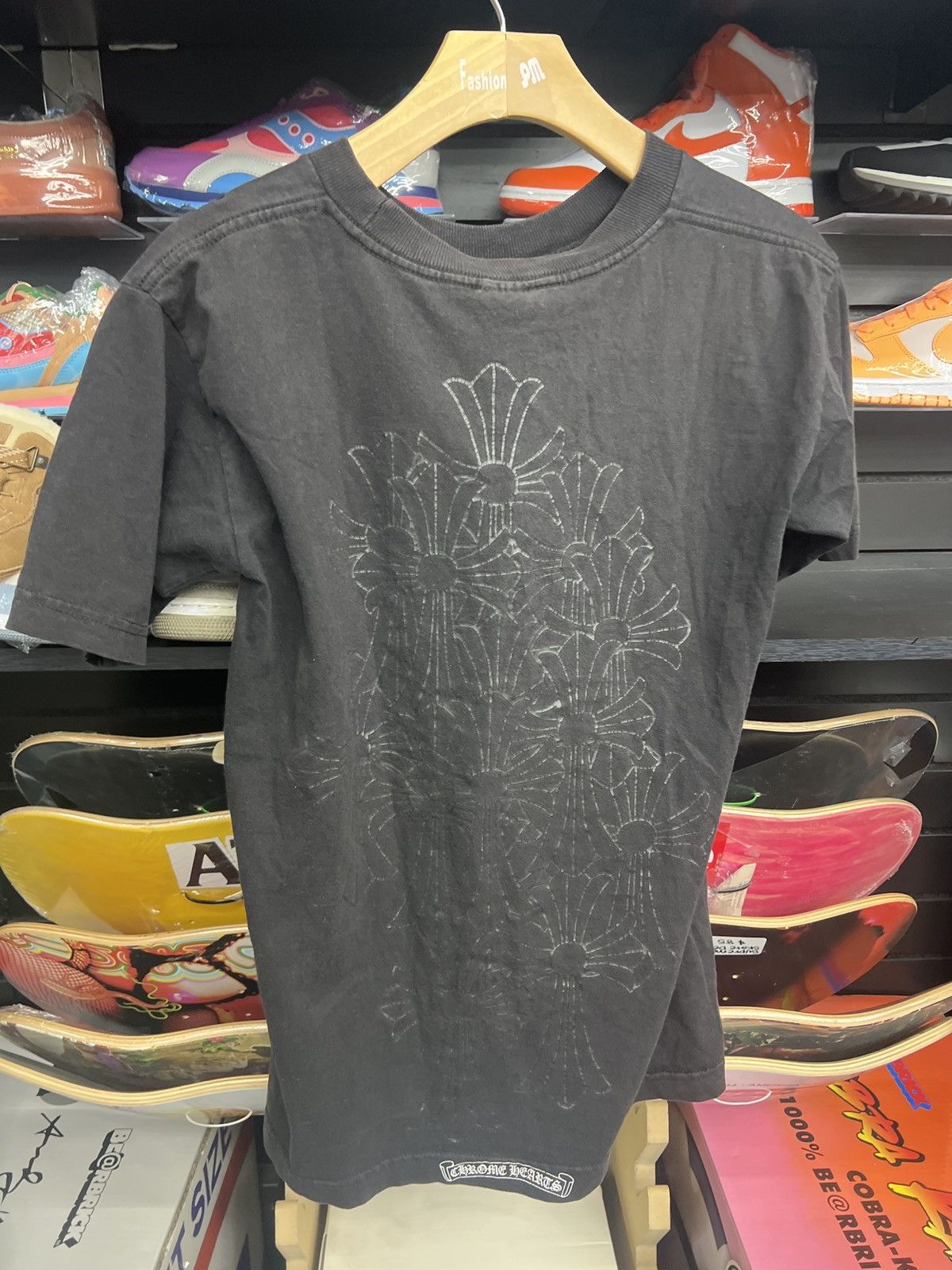 Chrome Hearts Chrome Heart Multicross Cemetery Tee Size US S / EU 44-46 / 1 - 1 Thumbnail