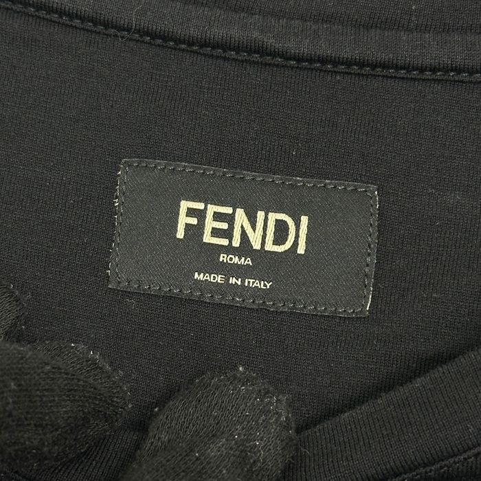 Fendi Fendi Leather Demon Eyes T-Shirt (65dfe240124004) | Grailed