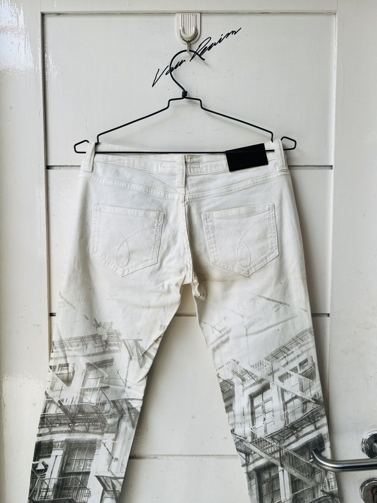 Calvin Klein Calvin Klein Raf Simons Printed Jeans Size US 28 / EU 44 - 9 Thumbnail