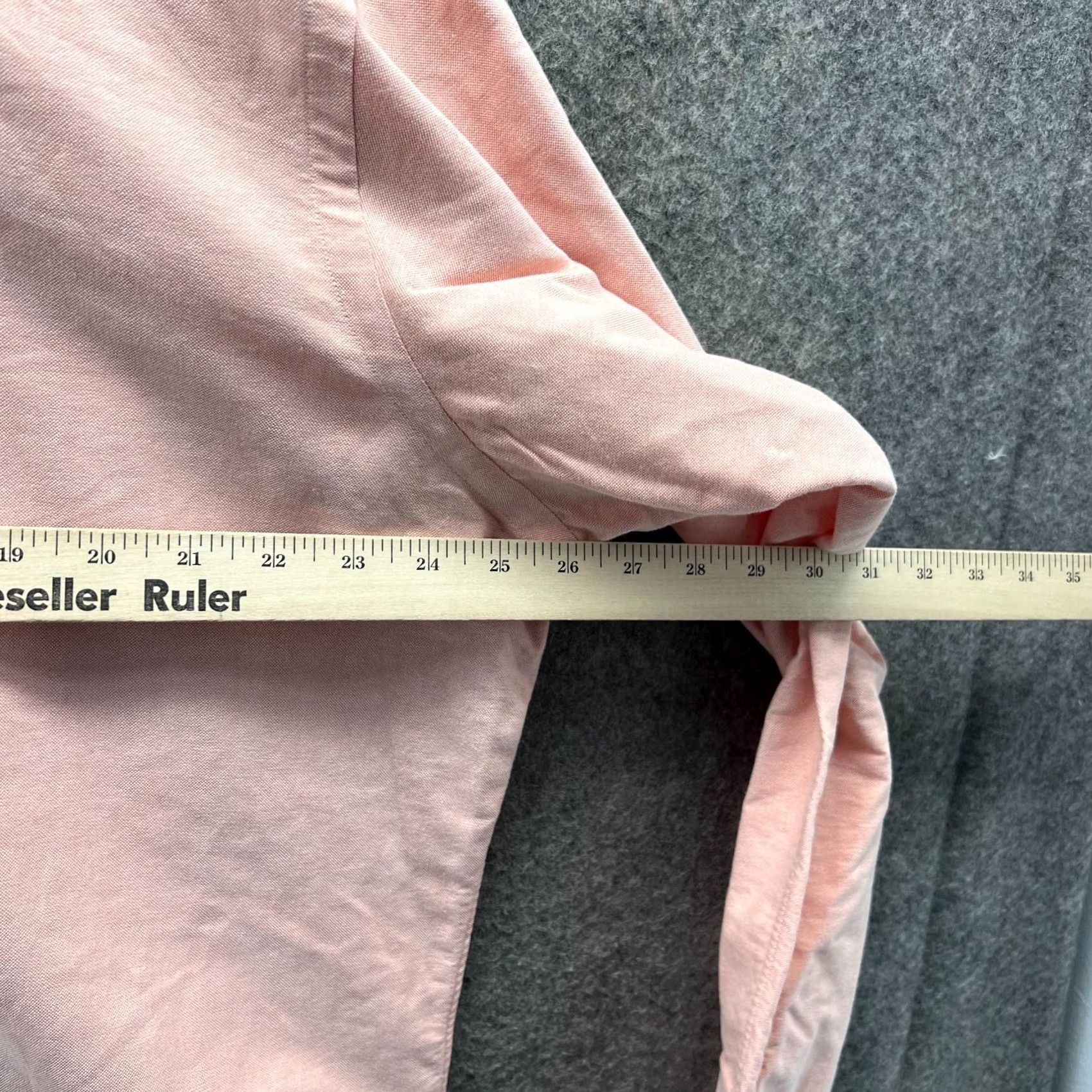 Polo Ralph Lauren VINTAGE Polo Ralph Lauren Shirt Mens XL Pink Button-Down OCBD VTG Classic Preppy Oxford OCBD Button-Up Collared Long Sleeve Fashion" Size US XL / EU 56 / 4 - 5 Thumbnail