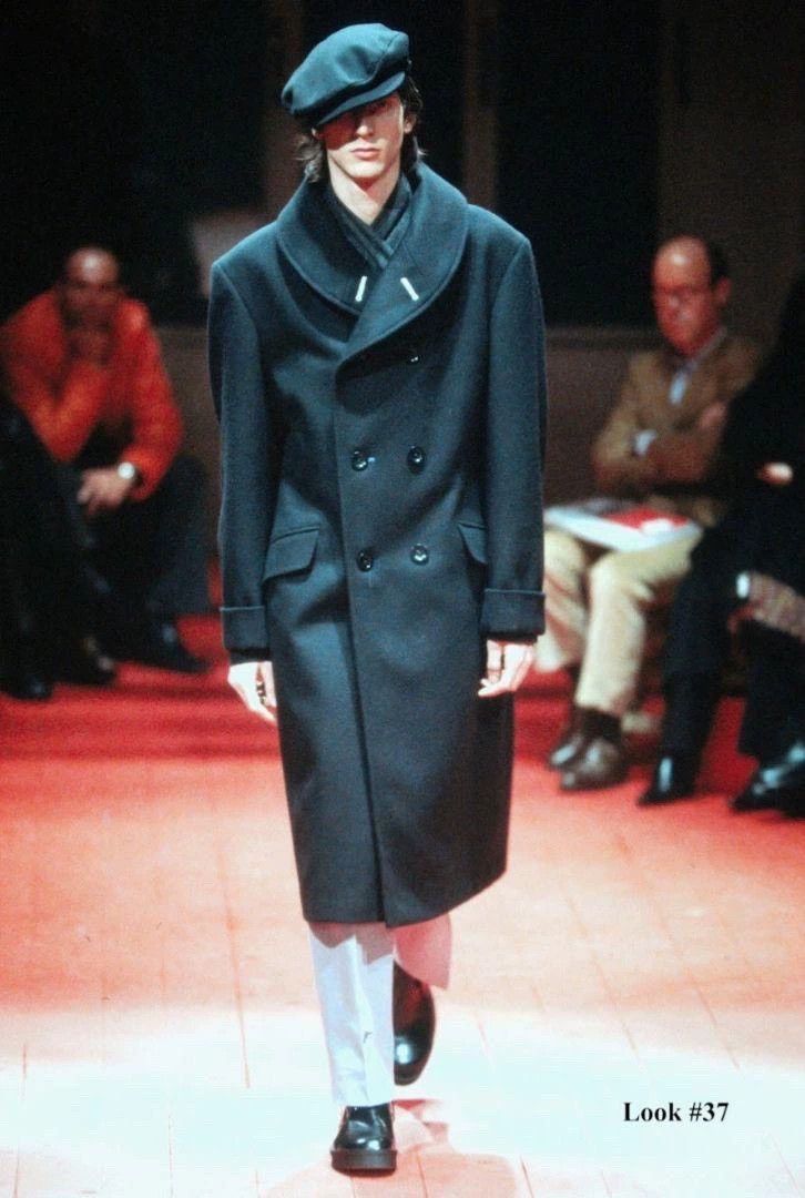 Yohji Yamamoto Yohji Yamamoto 01 aw Mafia period coat 2502-Nextarrow Size US L / EU 52-54 / 3 - 1 Thumbnail