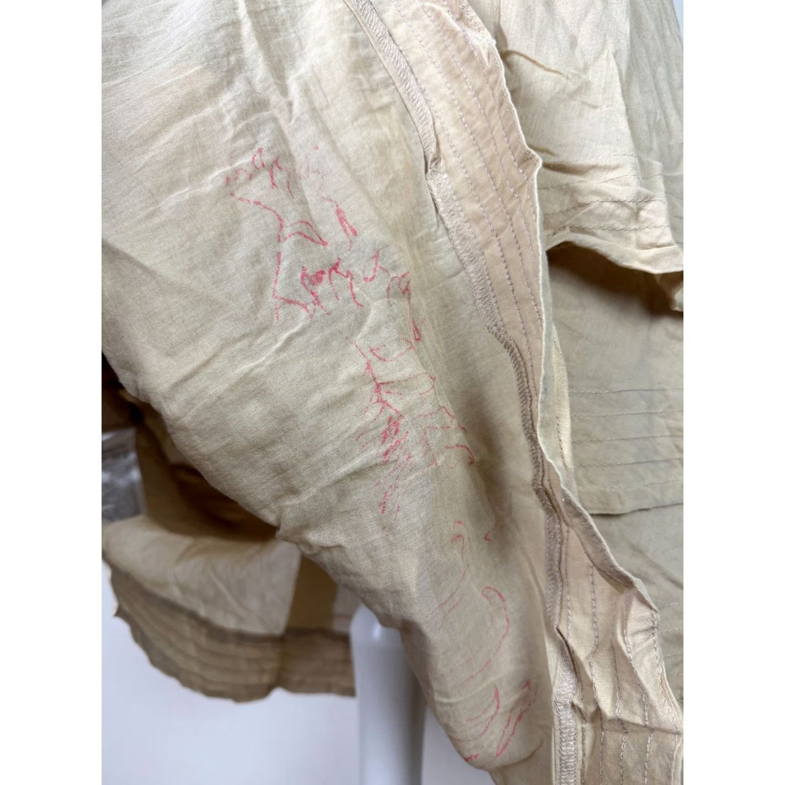Diesel Diesel Skirt Women Beige Size 27 Knee Length Cotton Defect Size 27" / US 4 / IT 40 - 7 Thumbnail