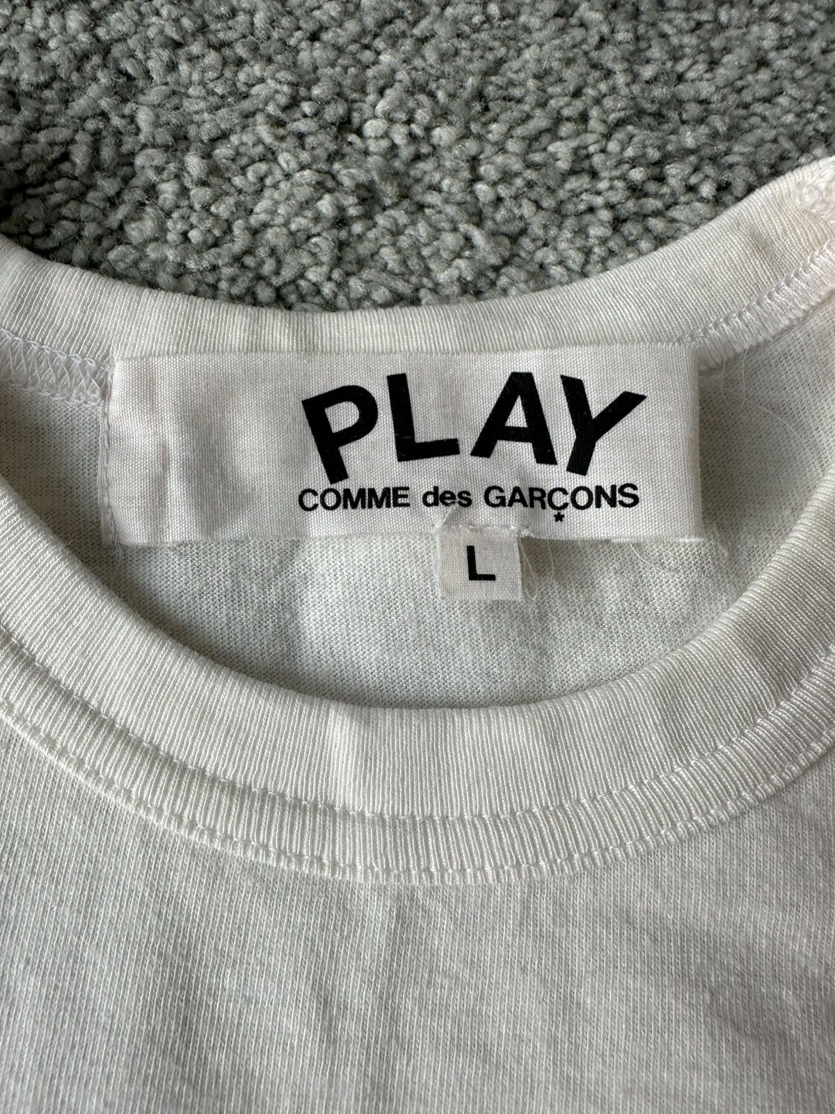 CDG by Comme des Garcons CDG PLAY Heart Tee Size US L / EU 52-54 / 3 - 3 Thumbnail
