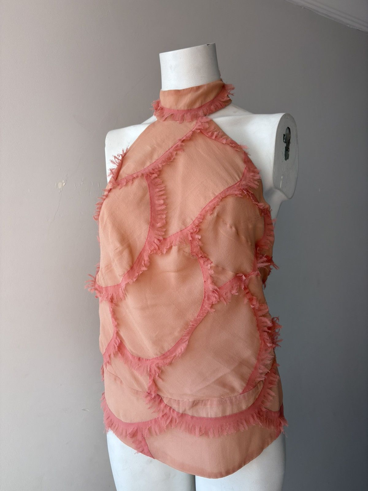 Vintage y2k silk blouse Size S / US 4 / IT 40 - 6 Thumbnail