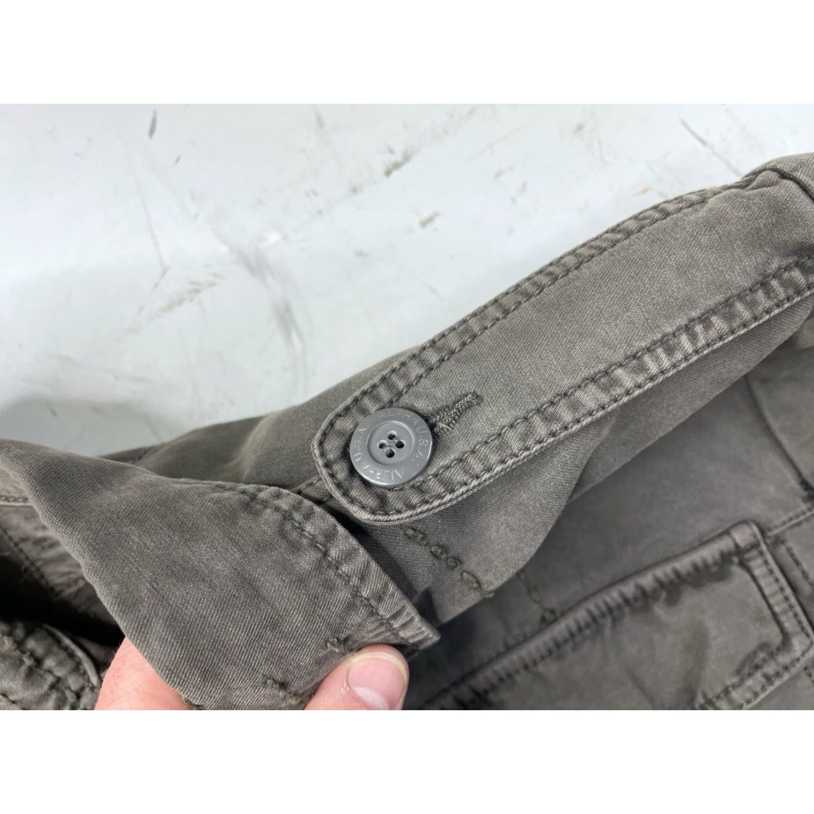 Alpha Industries Alpha Industries Jacket Mens Regular Gray/Brown Button Up Jacket Coat Size US M / EU 48-50 / 2 - 4 Thumbnail