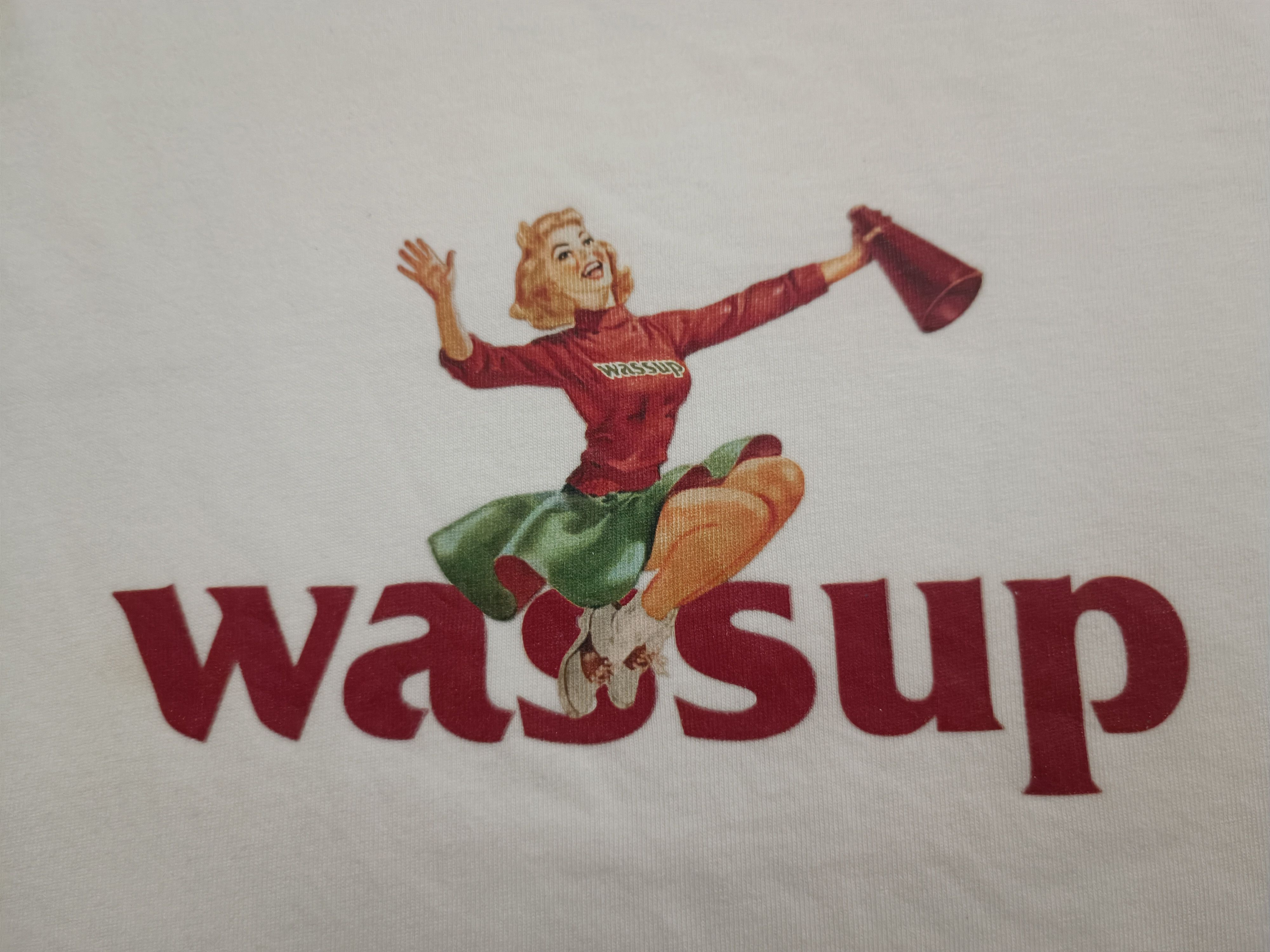 Japanese Brand Wassup T Shirt Size US M / EU 48-50 / 2 - 3 Thumbnail