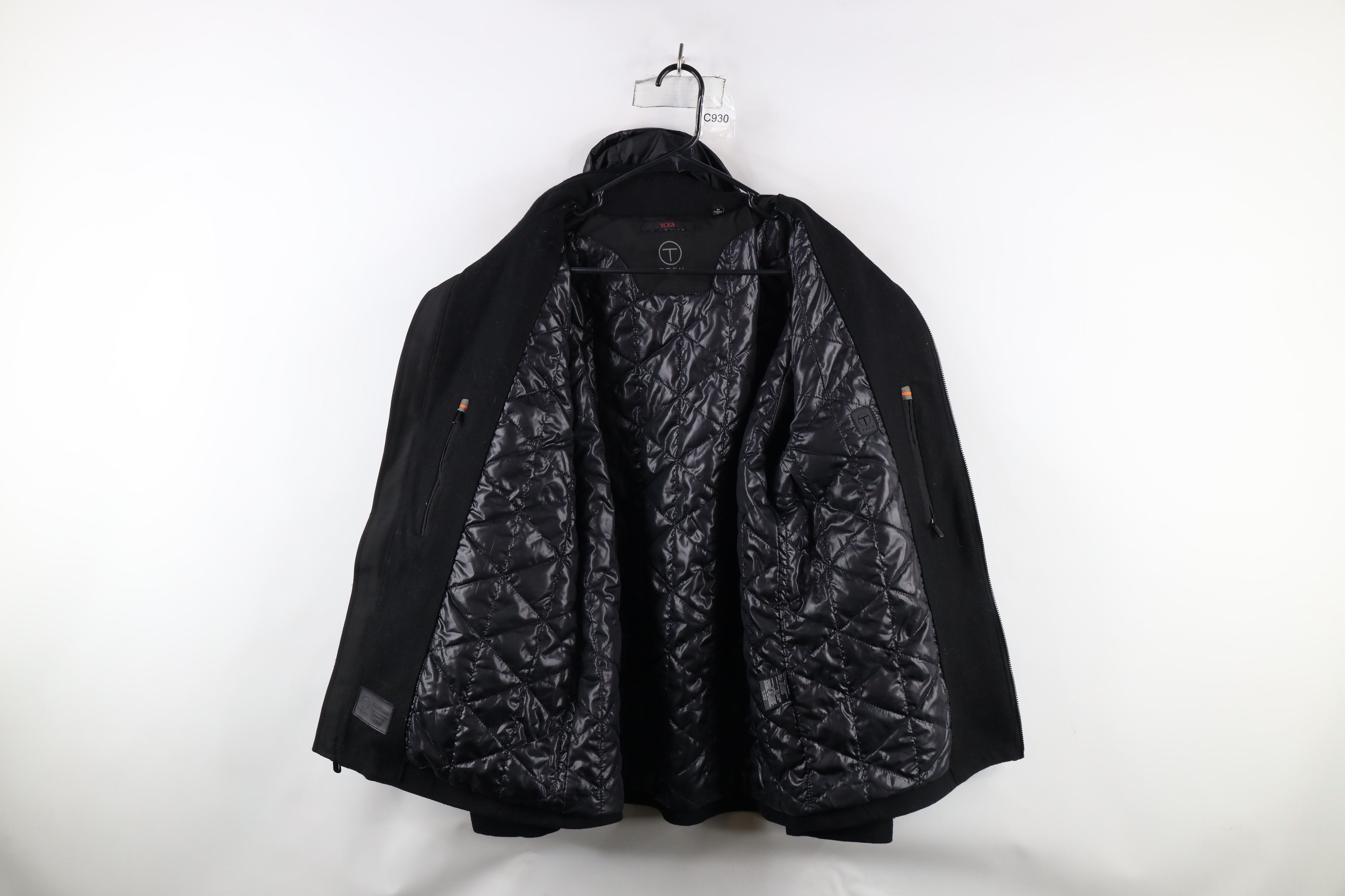 Tumi × Vintage Tumi T Tech Blend Hooded Quilt Lined Full Zip Jacket Black Size US M / EU 48-50 / 2 - 7 Thumbnail