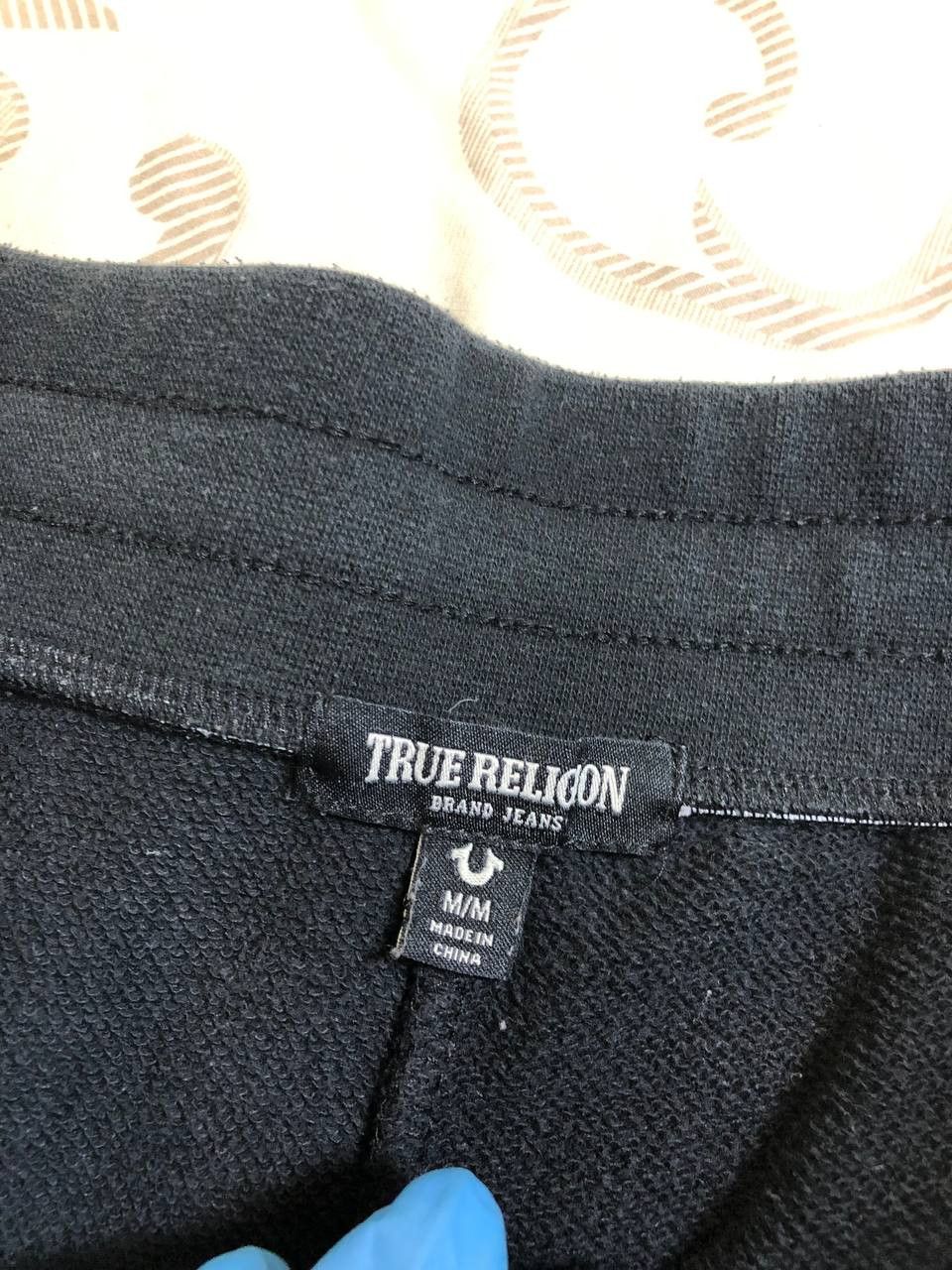 True Religion TRUE RELIGION BLACK LOGO JOGGER SWEATPANTS PANTS Size US 32 / EU 48 - 2 Thumbnail