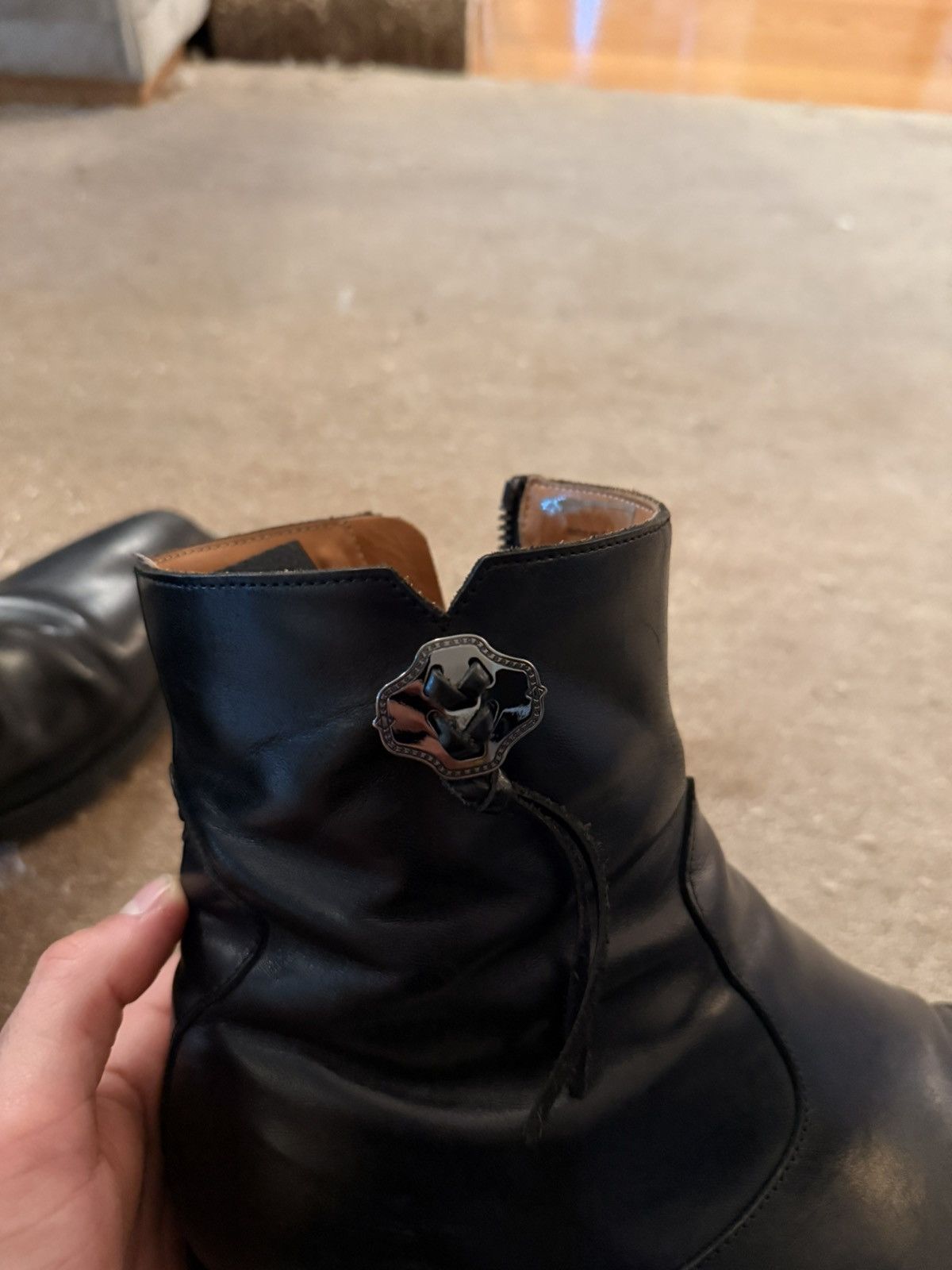John Varvatos Black leather John Varvatos boots Size US 10.5 / EU 43-44 - 7 Thumbnail