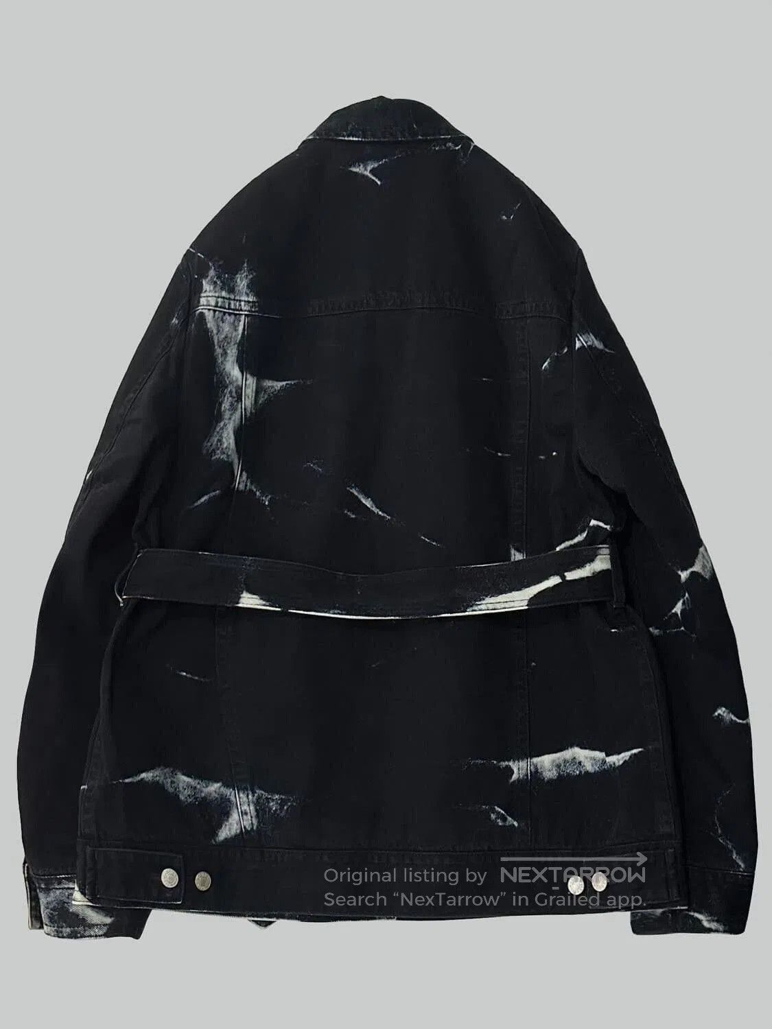 Dries Van Noten Dries Van Noten Black Denim Jacket. Size US M / EU 48-50 / 2 - 4 Thumbnail