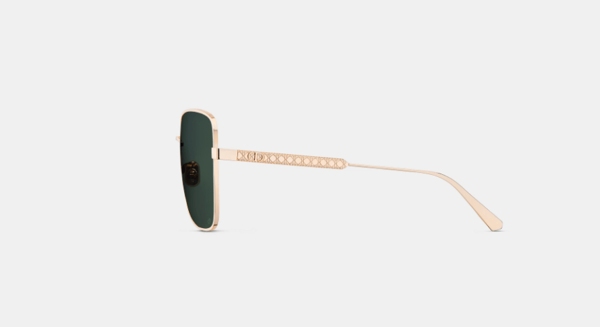 Dior o1w1db10525 Size : OS / DCANS1 S1U Sunglasses in Green/Gold Size ONE SIZE - 3 Thumbnail