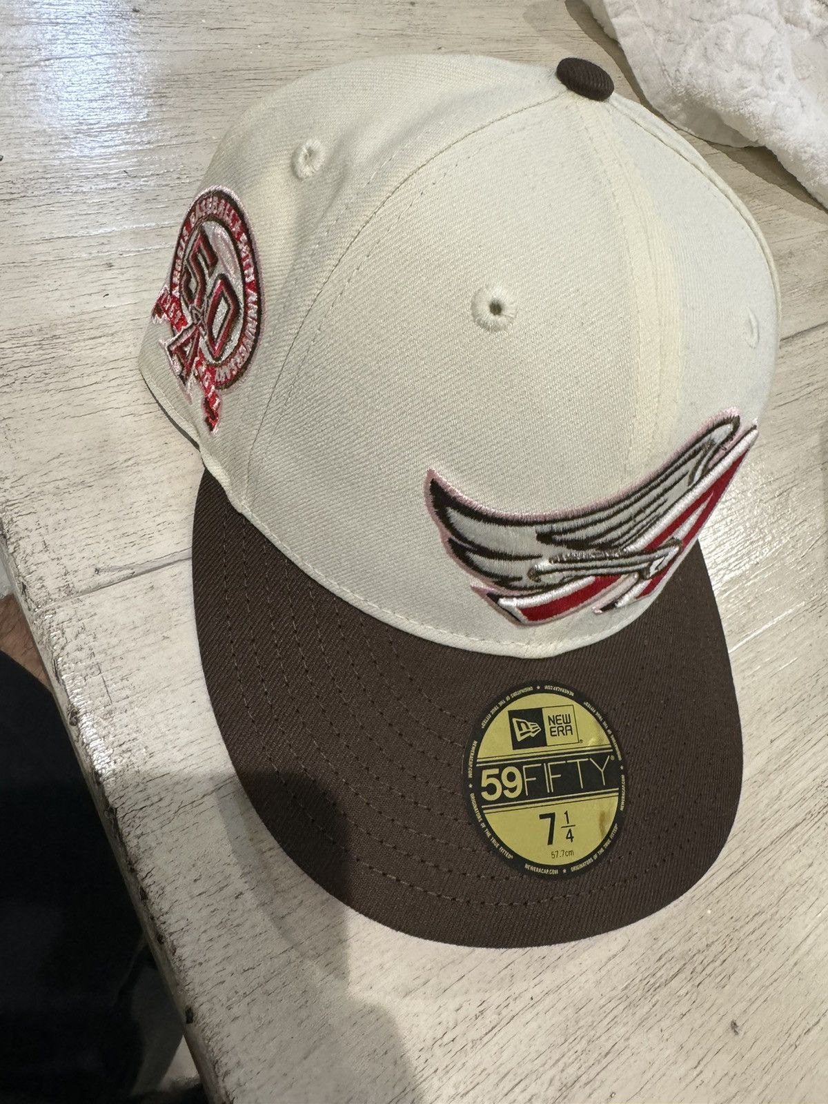 Anaheim angels exclusive fitted 50 anniversary side patch