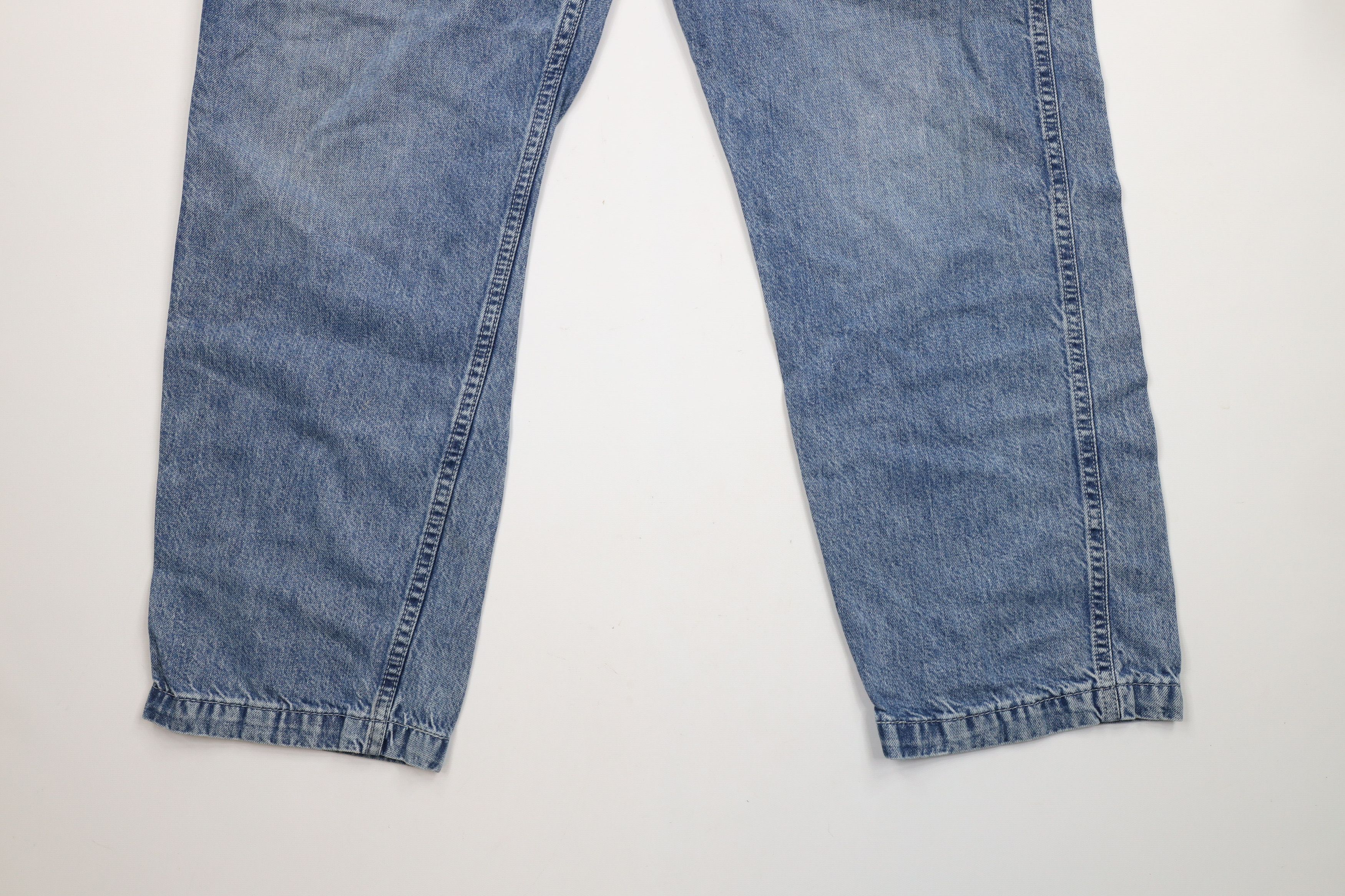 Levi's × Vintage Vintage Y2K Levis Relaxed Fit Dungaree Denim Jeans Blue Size US 38 / EU 54 - 4 Thumbnail