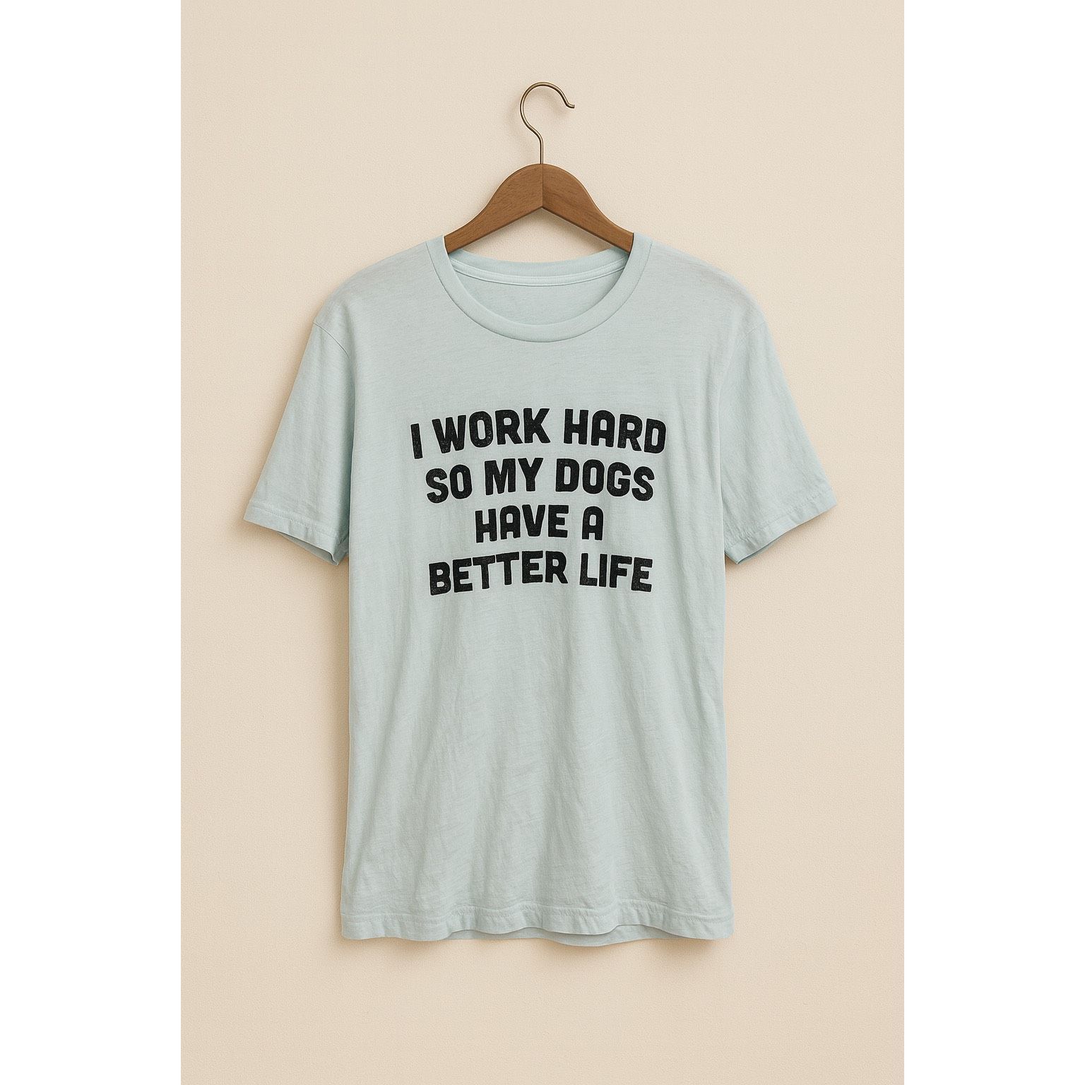 Other “I Work Hard So My Dogs Live Better” Tee – Size M Size M / US 6-8 / IT 42-44 - 1 Thumbnail