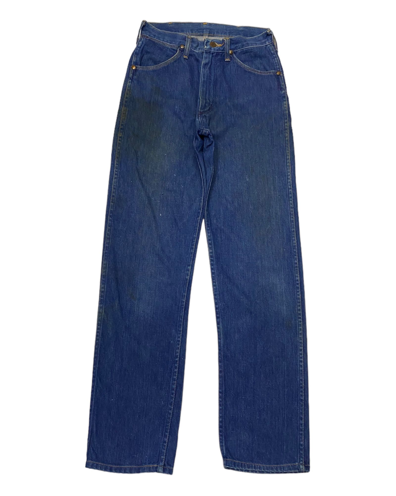 Vintage Vintage Maverick Scovill Zipper USA Distress Denim Jeans Size US 28 / EU 44 - 1 Thumbnail