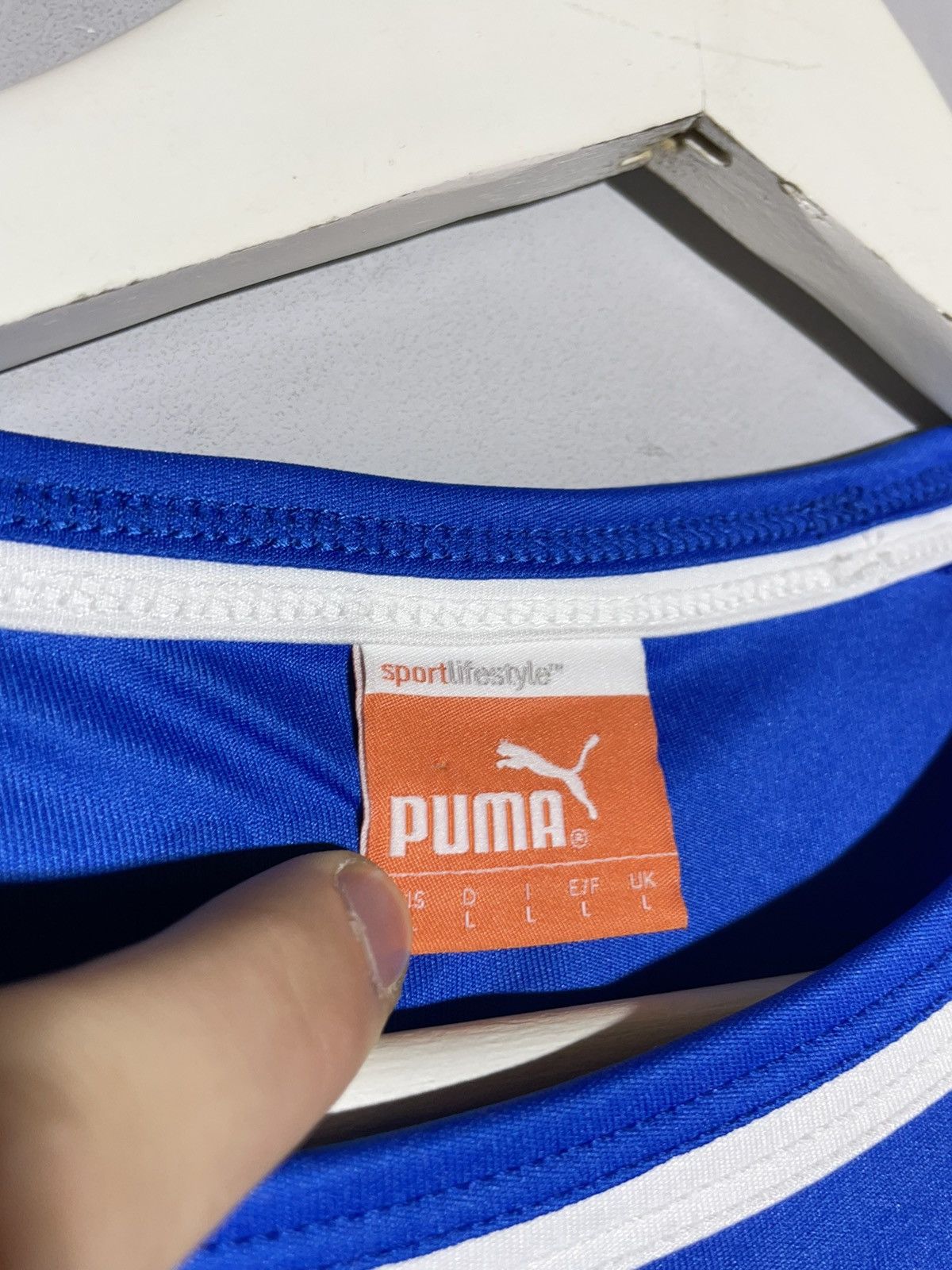 Puma TSG 1899 Hoffenheim Puma 2012/13 Home Football Shirt Size US L / EU 52-54 / 3 - 14 Thumbnail