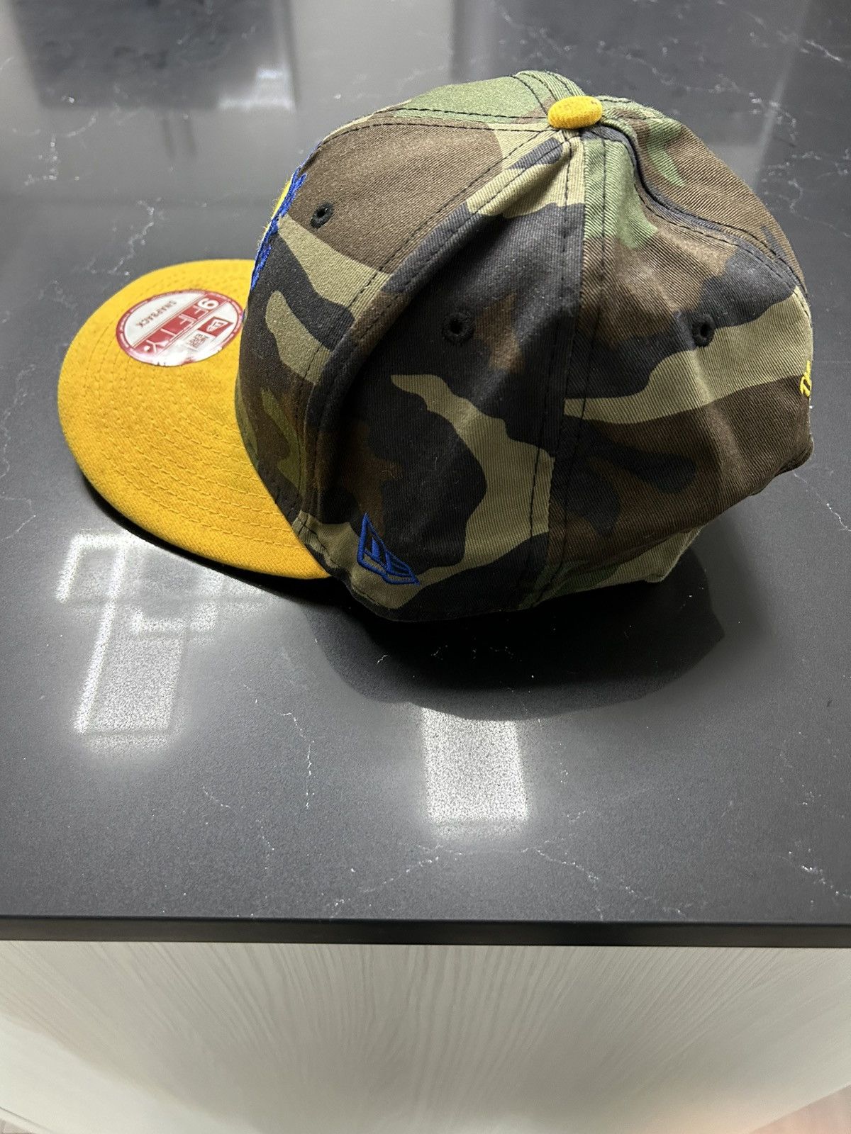 New Era Golden State Warriors Camouflage 9Fifty SnapBack Size ONE SIZE - 2 Thumbnail