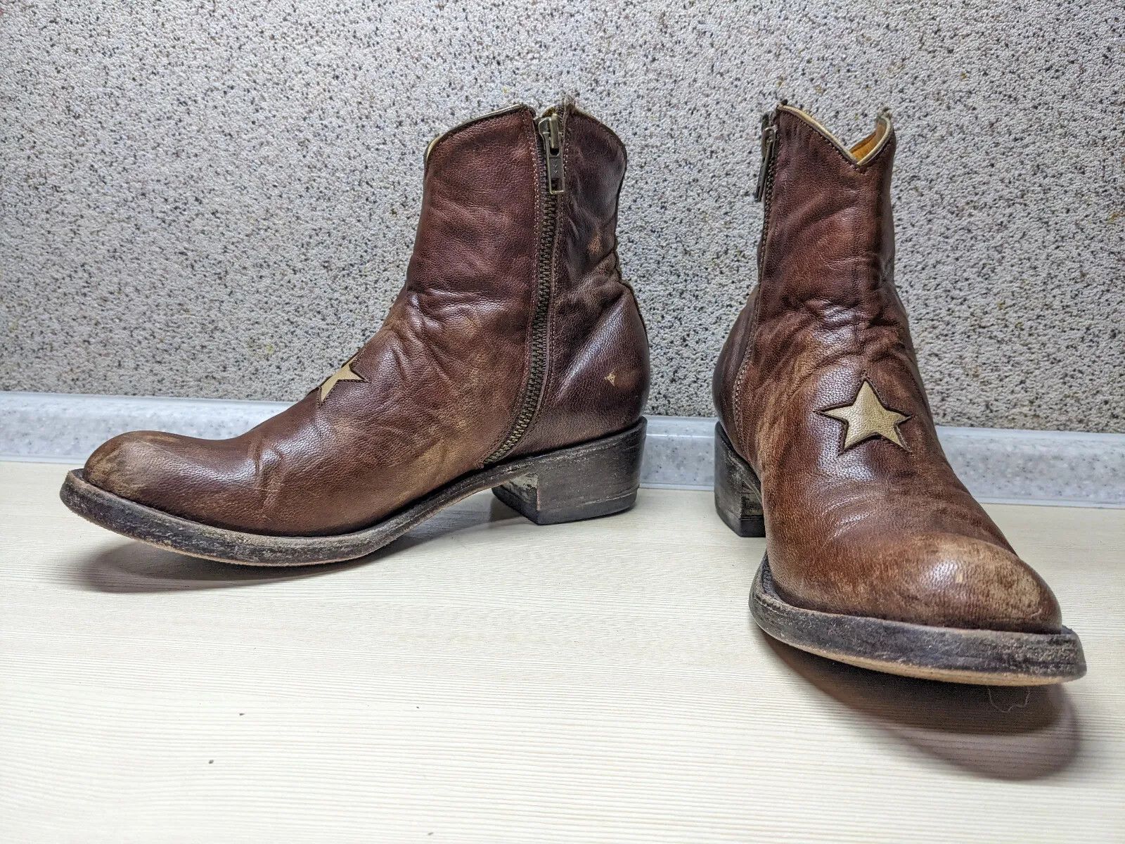 Old Gringo Old Gringo Mexicana Star Leather Ankle Boots US 6.5 Size US 6.5 / IT 36.5 - 3 Thumbnail
