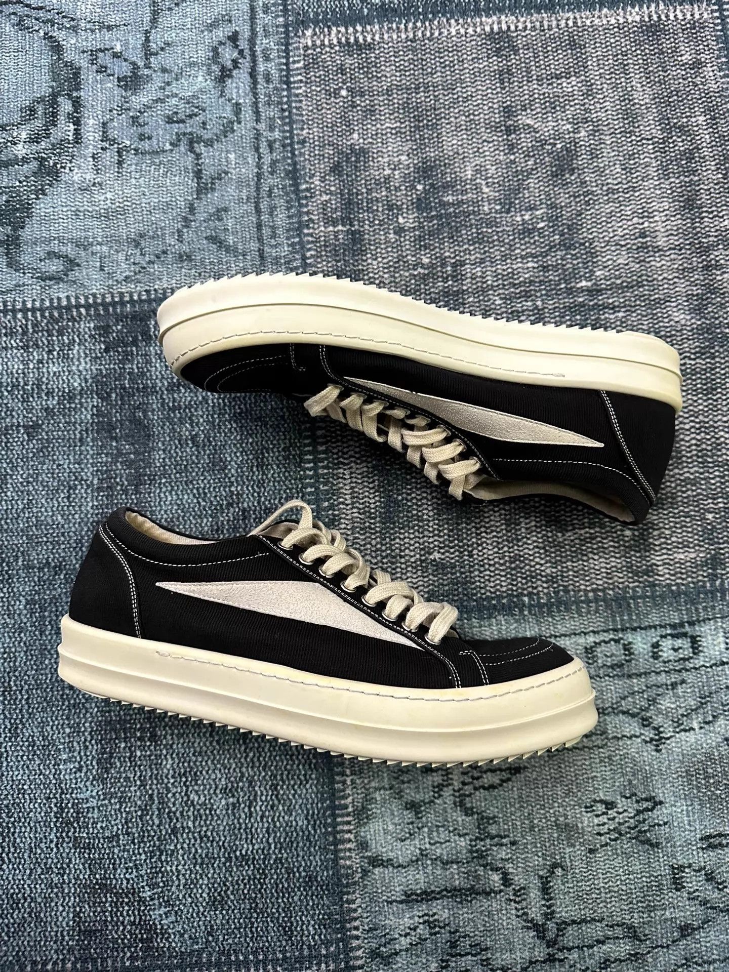 Rick Owens × Rick Owens Drkshdw Rick Owens Drkshdw Ramones Shoe