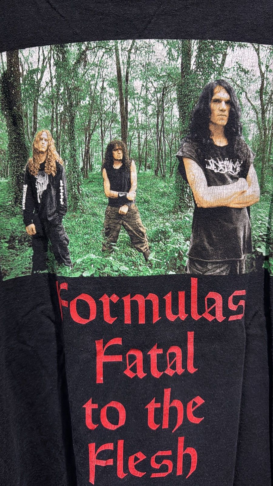 vintage 1998 Morbid Angel Formulas Fatal to the Flesh, image size:900x1600