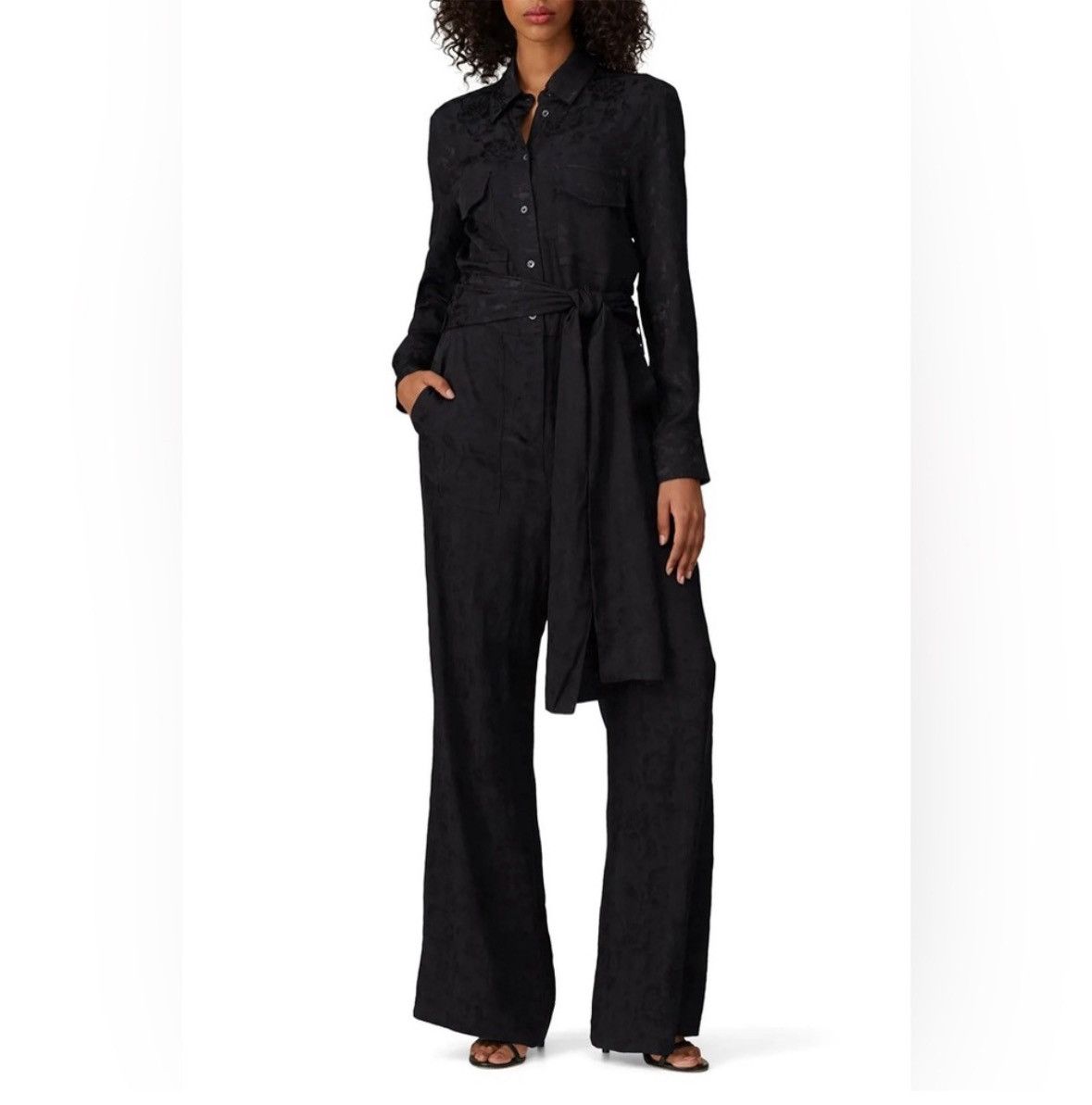 Staud STAUD Belle Floral Jumpsuit/XS Size 26" / US 2 / IT 38 - 1 Thumbnail