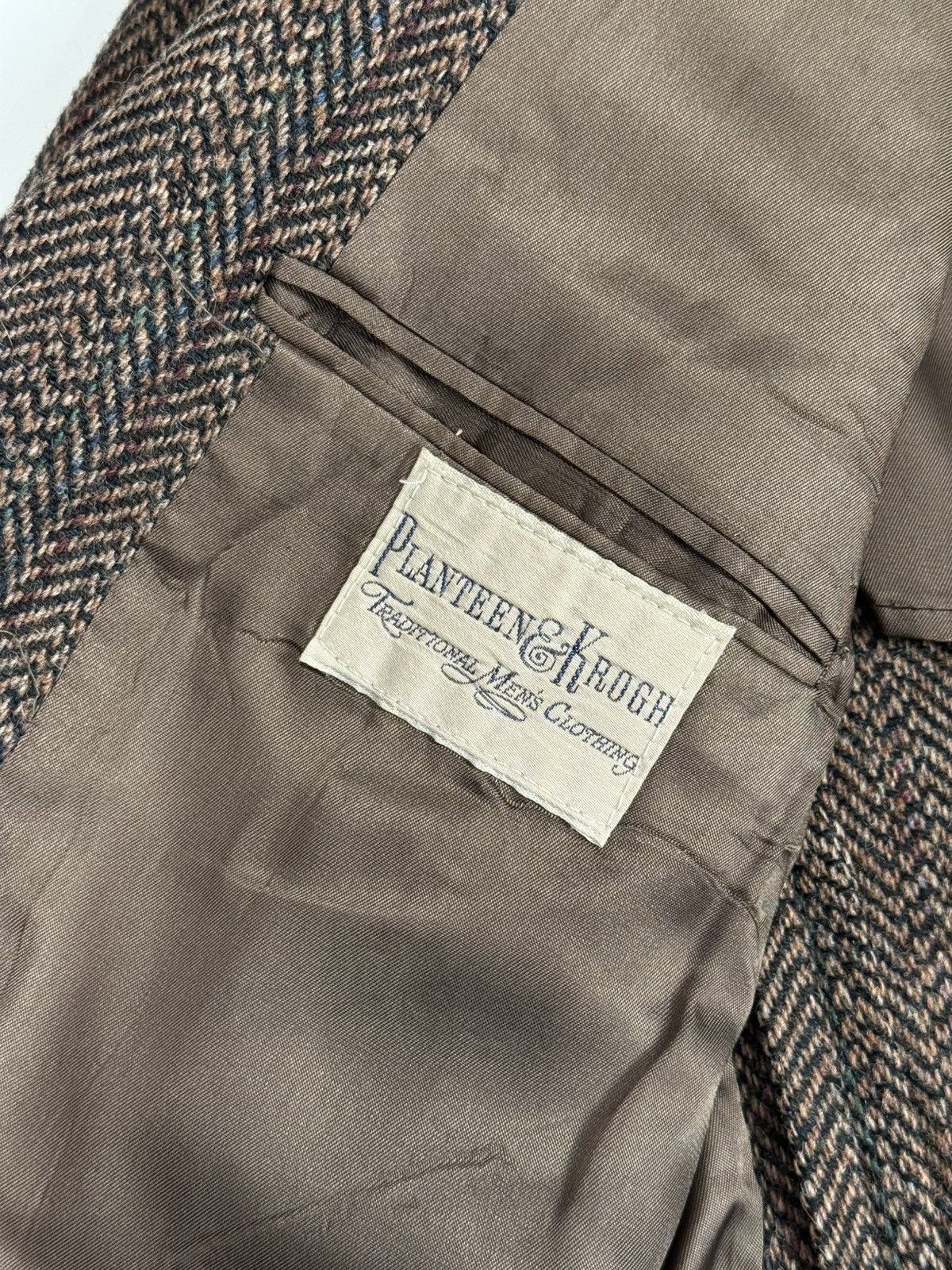 Harris Tweed Vintage Harris Tweed Blazer - Handwoven Scottish Wool Size 34R - 3 Thumbnail