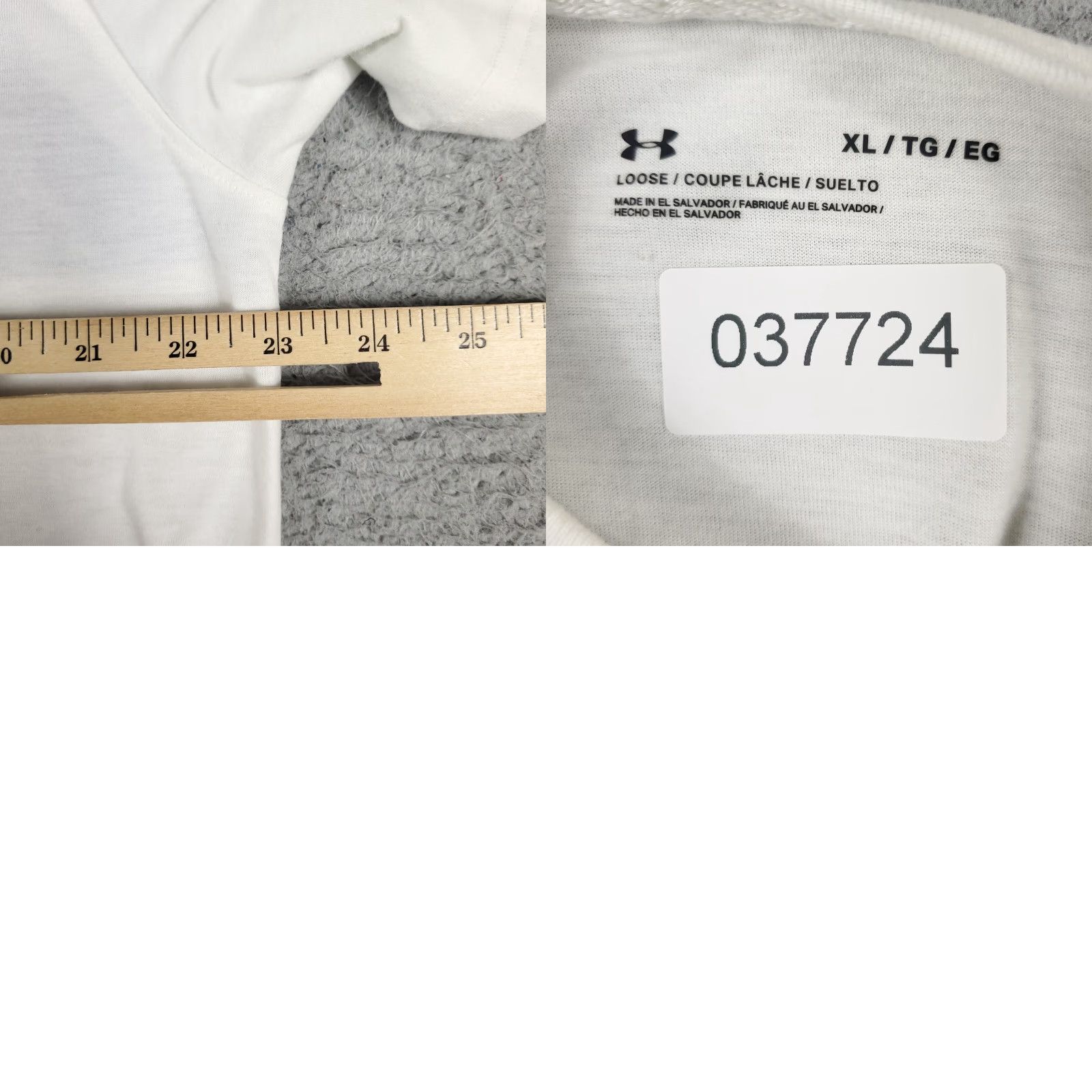 Under Armour Under Armour T-Shirt Mens XL White/Blue HeatGear Short Sleeve Crew Neck Logo Graphic Sports Casual Shirt Mens XL White/Blue 90s Modern American Sports Size US XL / EU 56 / 4 - 8 Thumbnail