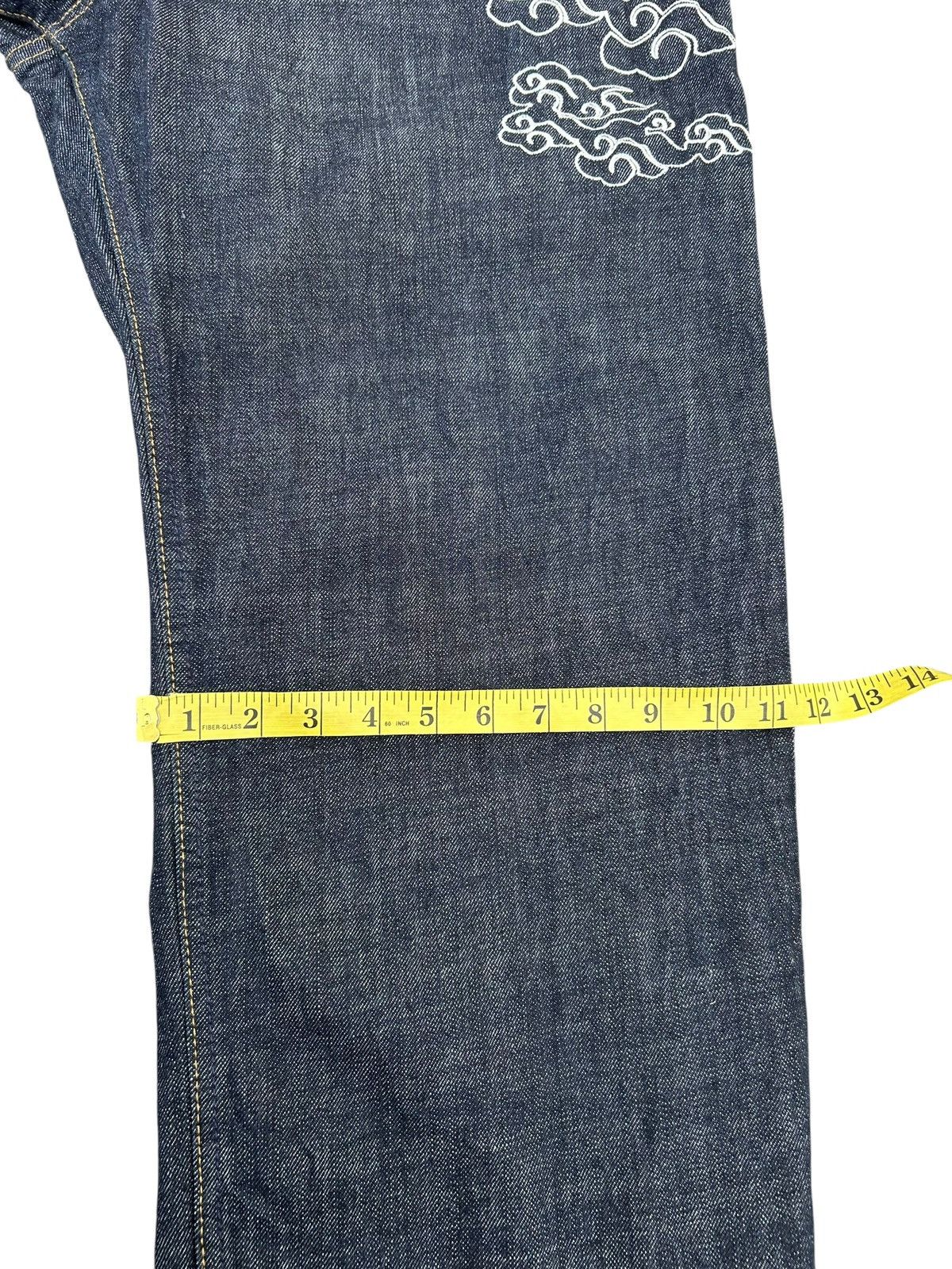 Kapital RARE' KARAKURI Japanese Embroidered Vintage Denim Jeans Size US 42 / EU 58 - 24 Thumbnail