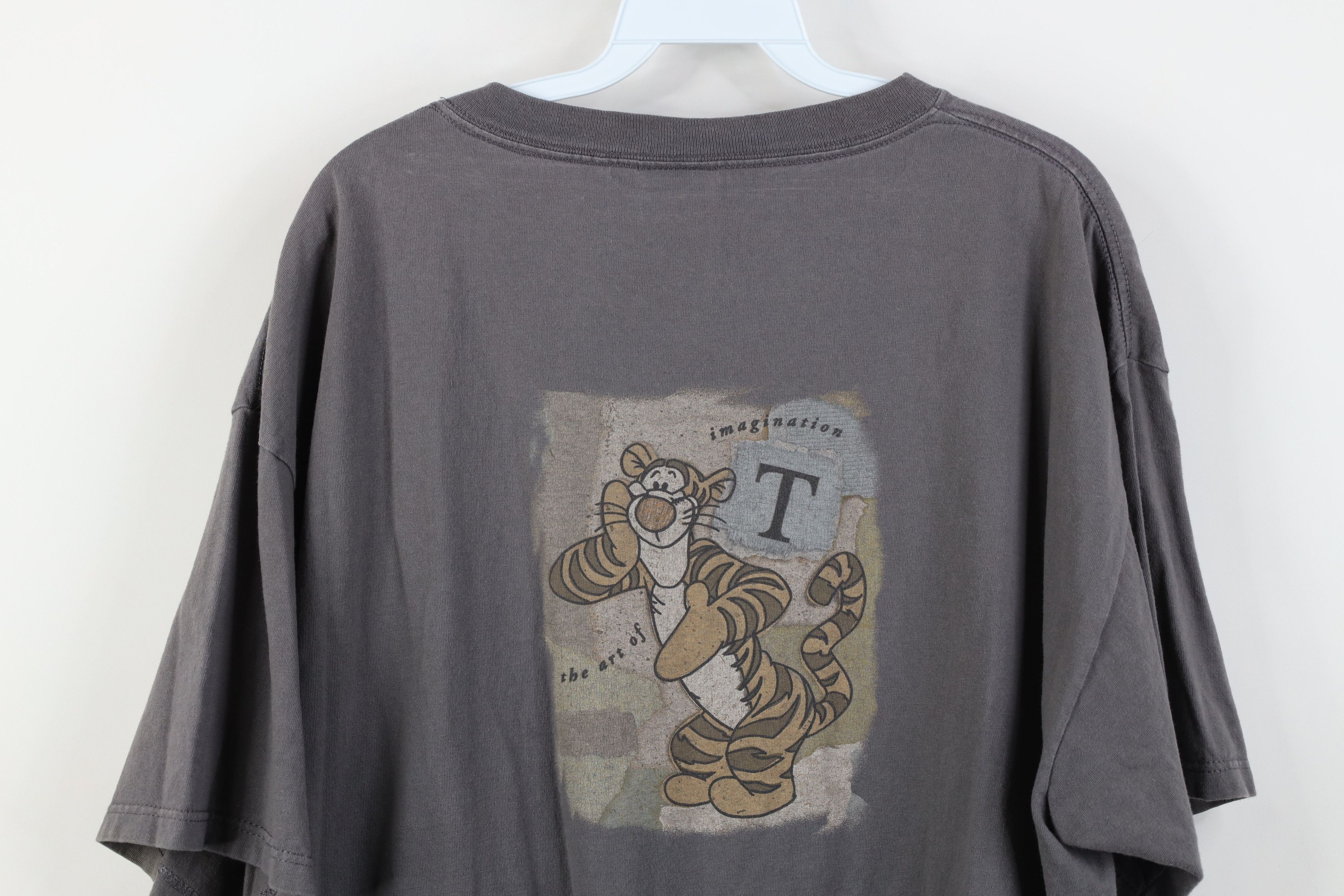Disney Vintage 90s Y2K Disney Winnie the Pooh Tigger Tiger T-Shirt Size US XL / EU 56 / 4 - 12 Thumbnail