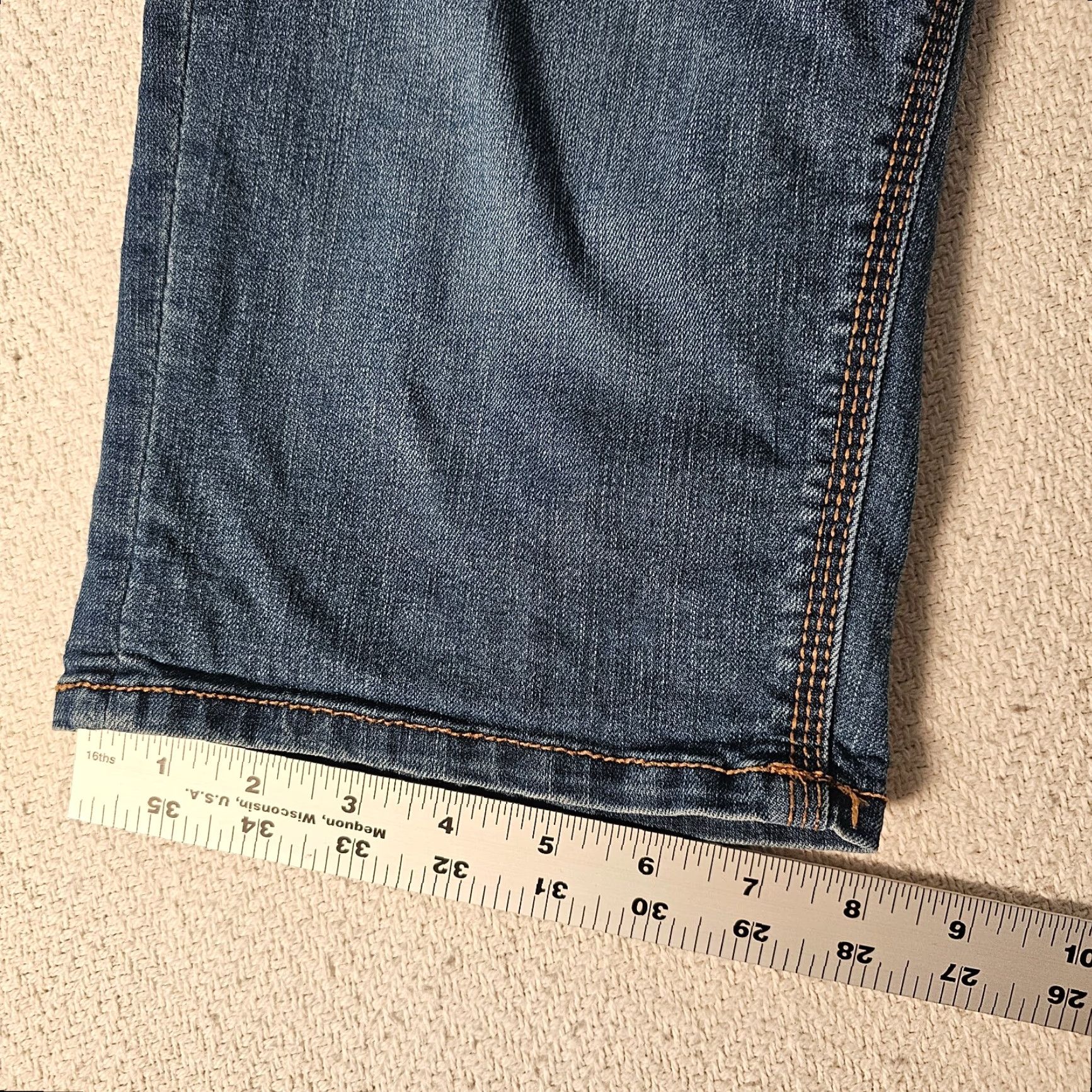 Vintage Women's Seven 7 Stretch Capri Jeans Size 6 Medium Wash Beach Size 28" / US 6 / IT 42 - 7 Thumbnail