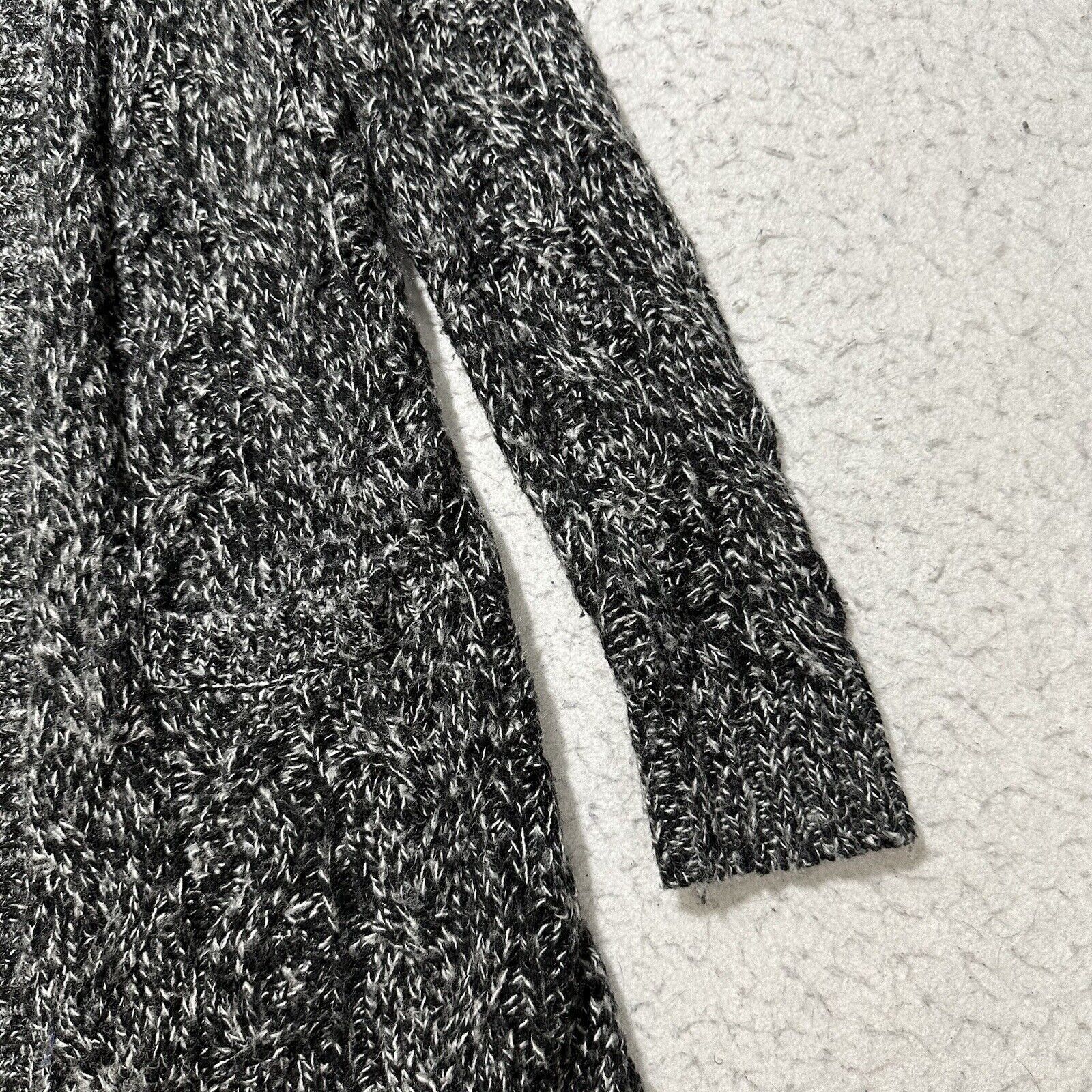 Gap Gap XS Cardigan Sweater Pockets Heavyweight Knit Black Size XS / US 0-2 / IT 36-38 - 6 Thumbnail