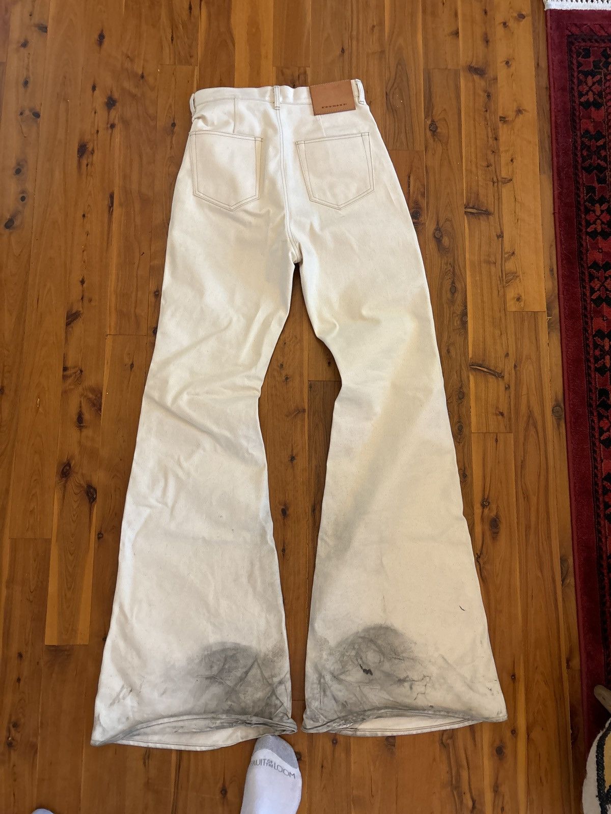 Rick Owens Rick Owen’s Bolan Bootcut Jeans Size US 28 / EU 44 - 2 Thumbnail