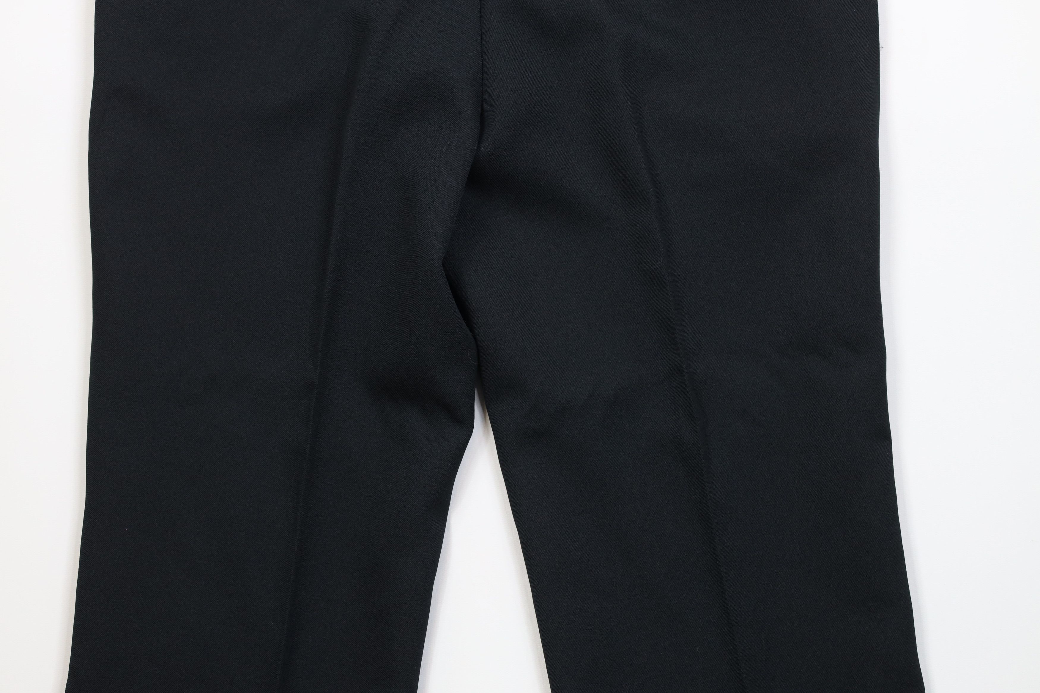 Vintage Vintage 70s Streetwear Flared Wide Leg Chino Pants Black USA Size US 34 / EU 50 - 11 Thumbnail