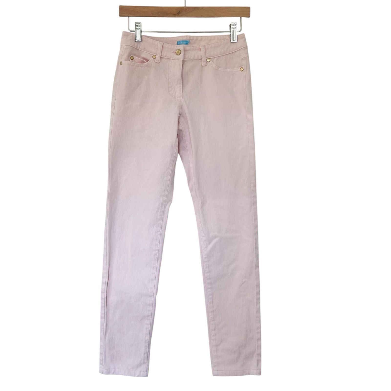 J.McLaughlin J. McLaughlin Pink Skinny Jeans Sz 0 Size 25" / US 0 / IT 36 - 1 Thumbnail