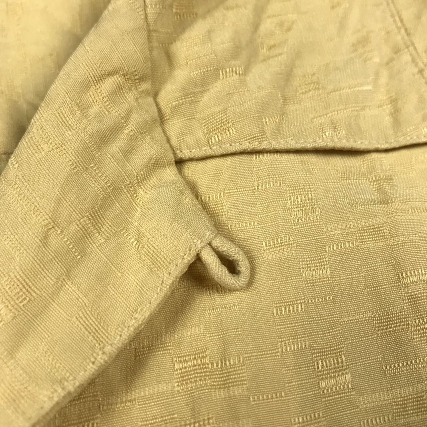 Tommy Bahama Tommy Bahama Shirt Mens Large Yellow Embroidered Silk Martini Girl Short Sleeve Collared Button-Up Vintage Size US L / EU 52-54 / 3 - 5 Thumbnail