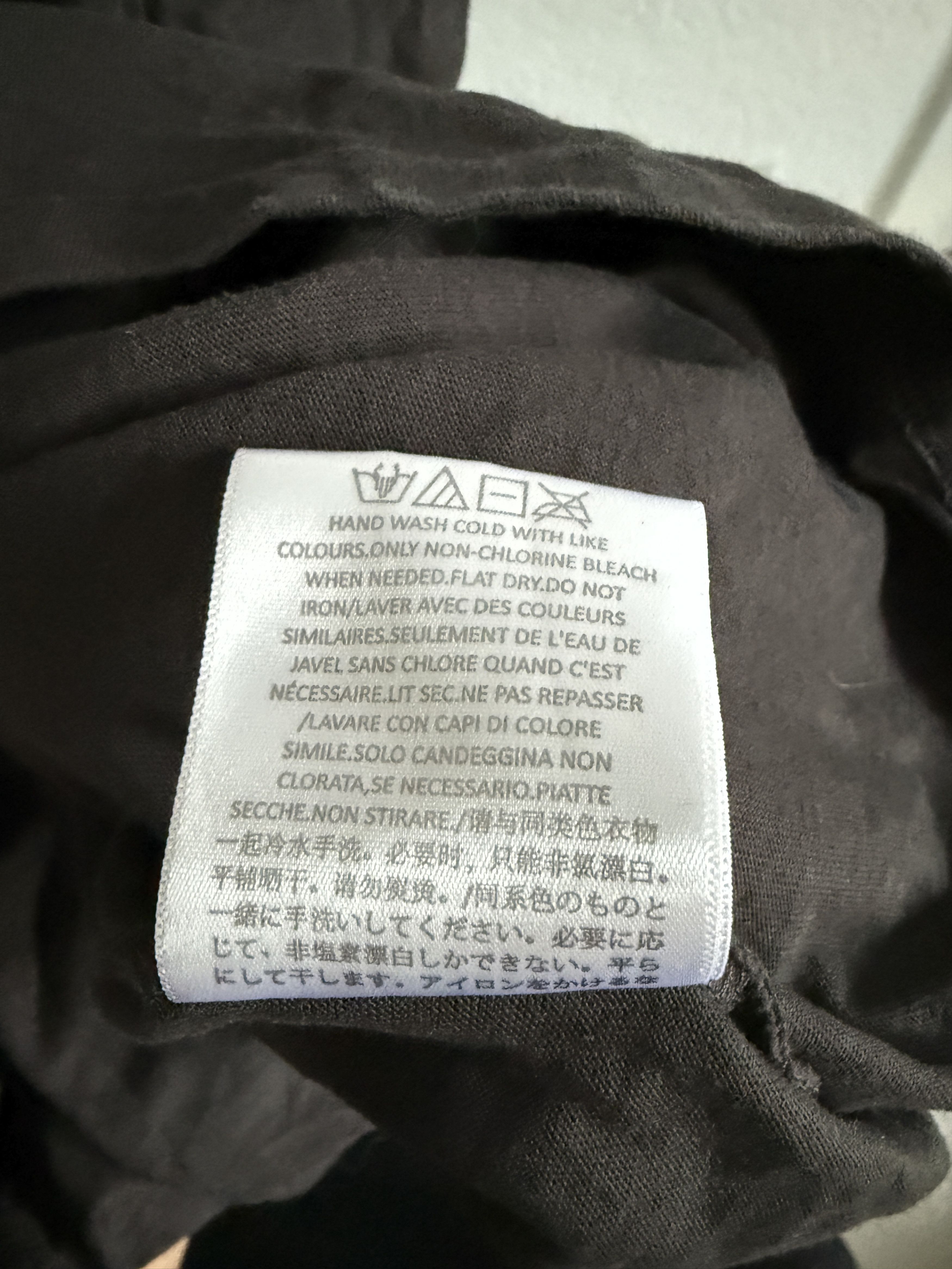 Essentials × Fear of God Fear of God Essentials Iron Black T-shirt Size US M / EU 48-50 / 2 - 7 Thumbnail