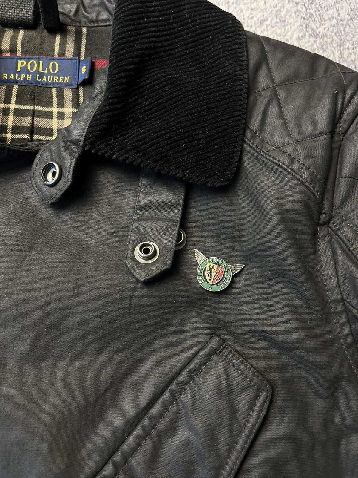 Polo Ralph Lauren Polo Ralph Lauren Double Riders Oiled Leather Jacket Size US S / EU 44-46 / 1 - 7 Thumbnail