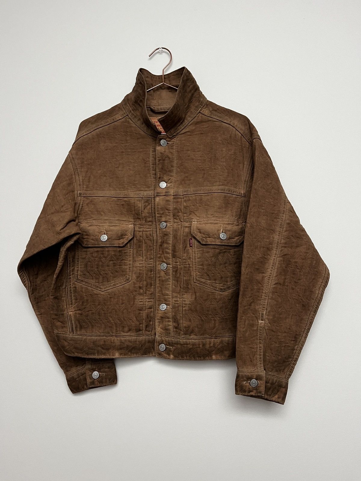 Levi's × Stussy Stussy x Levi's Jacquard Trucker Jacket