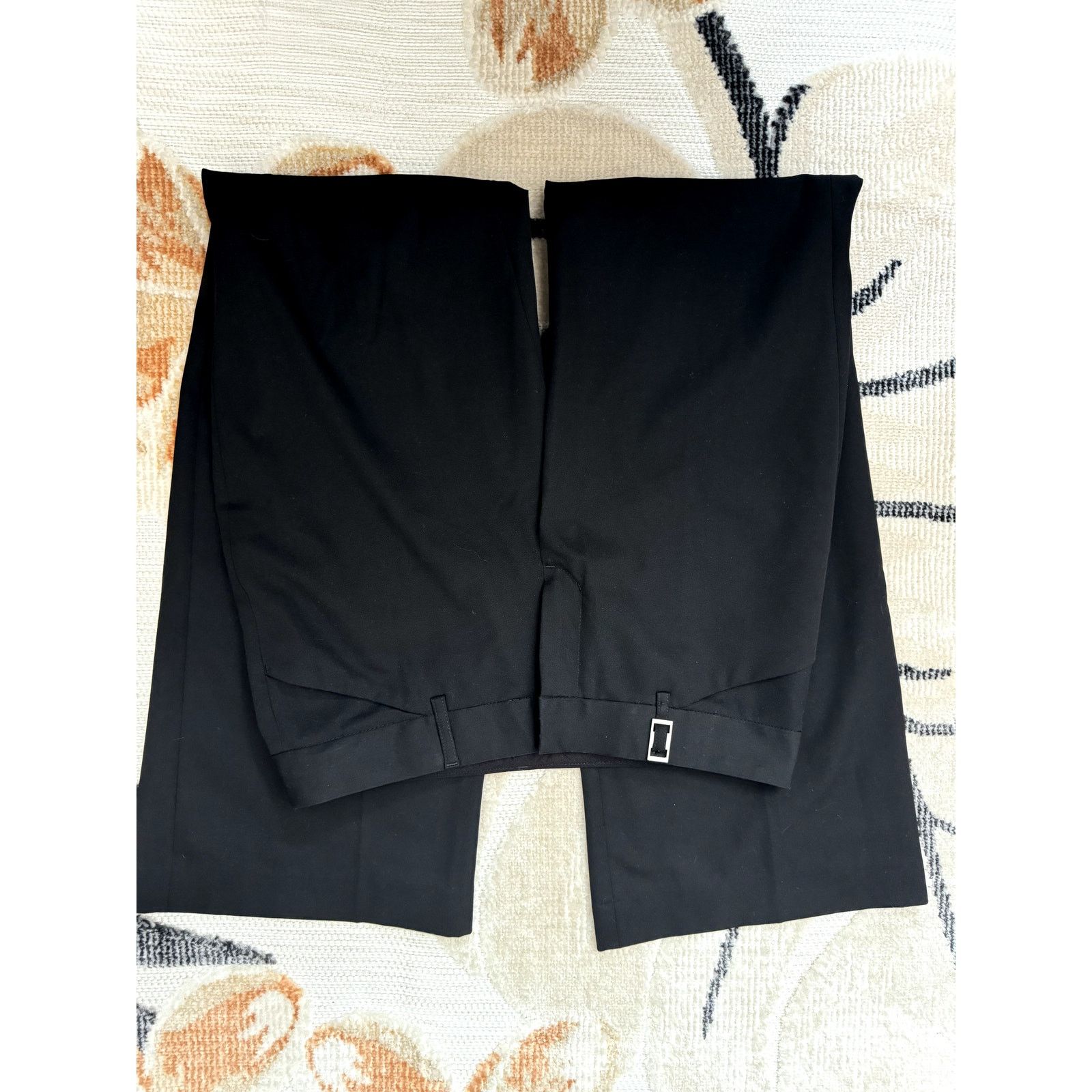Express EXPRESS EDITOR Low Rise Slim Flare Studio Stretch Pants Size 28" / US 6 / IT 42 - 1 Thumbnail