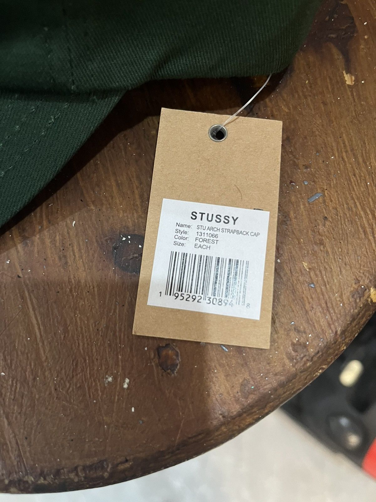 Stussy Stussy Stu Arch Strapback Cap Size ONE SIZE - 5 Thumbnail