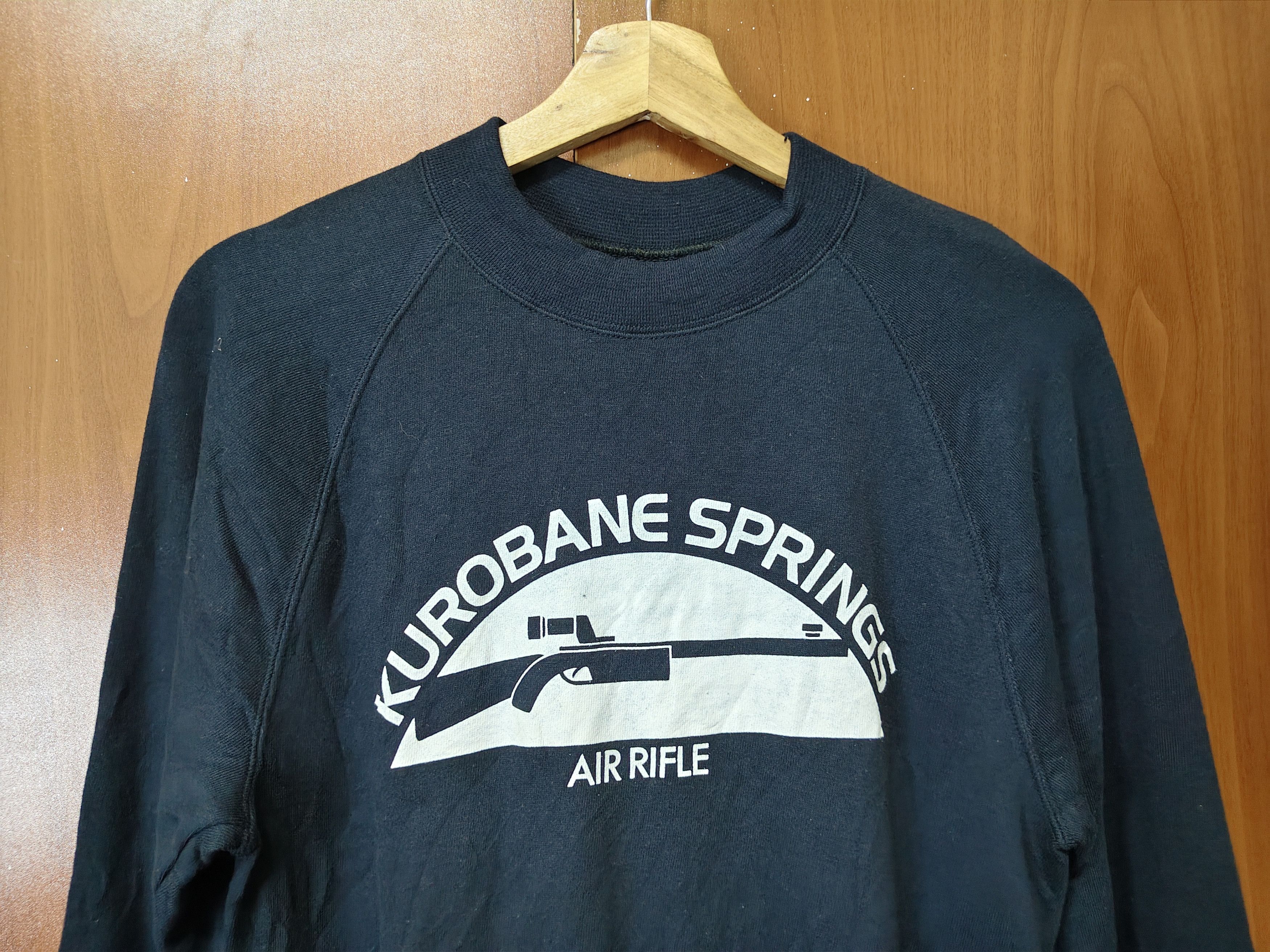 Other Vtg Japan Kurobane Springs Air Rifle Sweatshirt Army Sniper Size US XS / EU 42 / 0 - 2 Thumbnail