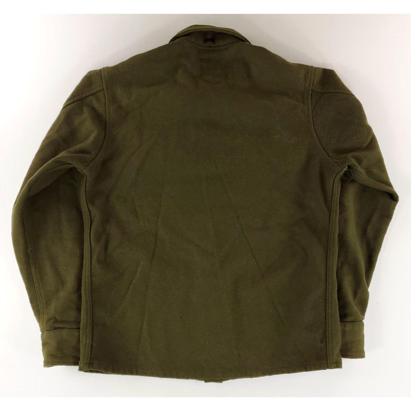 Vintage VINTAGE US Army Field Shirt Cold Weather Wool Nylon Blend Green Mens M Long Sleeve Mens Shirt Size US M / EU 48-50 / 2 - 5 Thumbnail